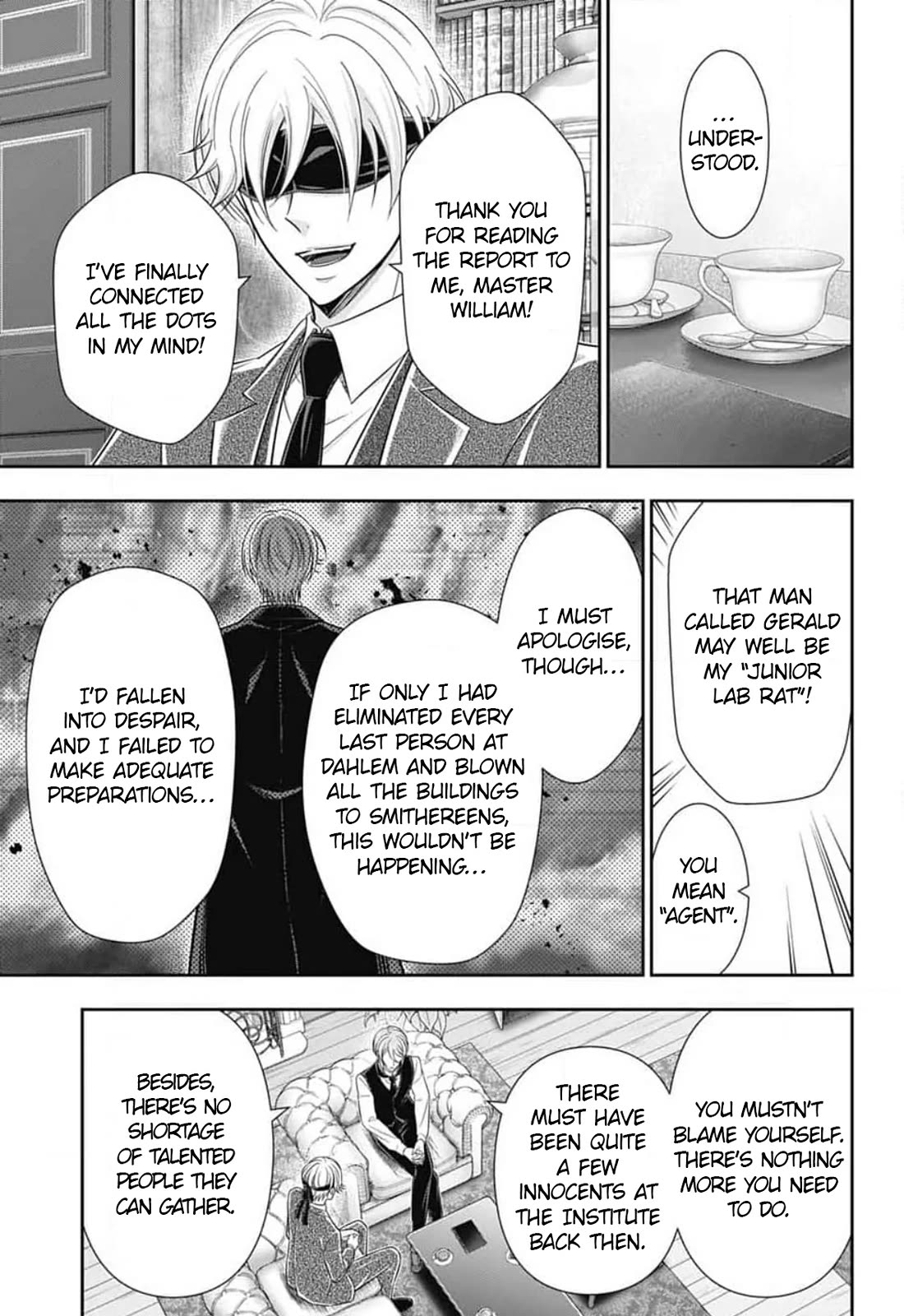 Yukoku no Moriarty Chapter 88 page 31 - Chapter 88: The Adventure of the Engineer’s Thumb : Act 4