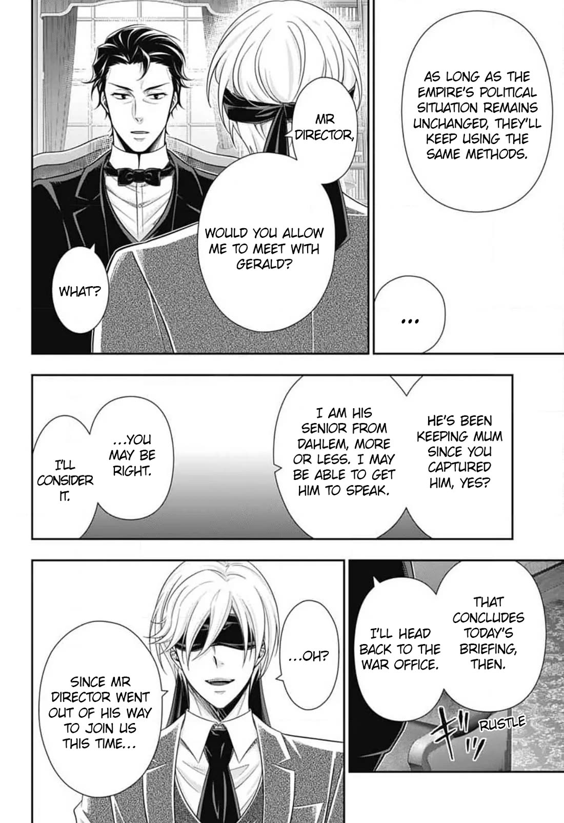 Yukoku no Moriarty Chapter 88 page 32 - Chapter 88: The Adventure of the Engineer’s Thumb : Act 4
