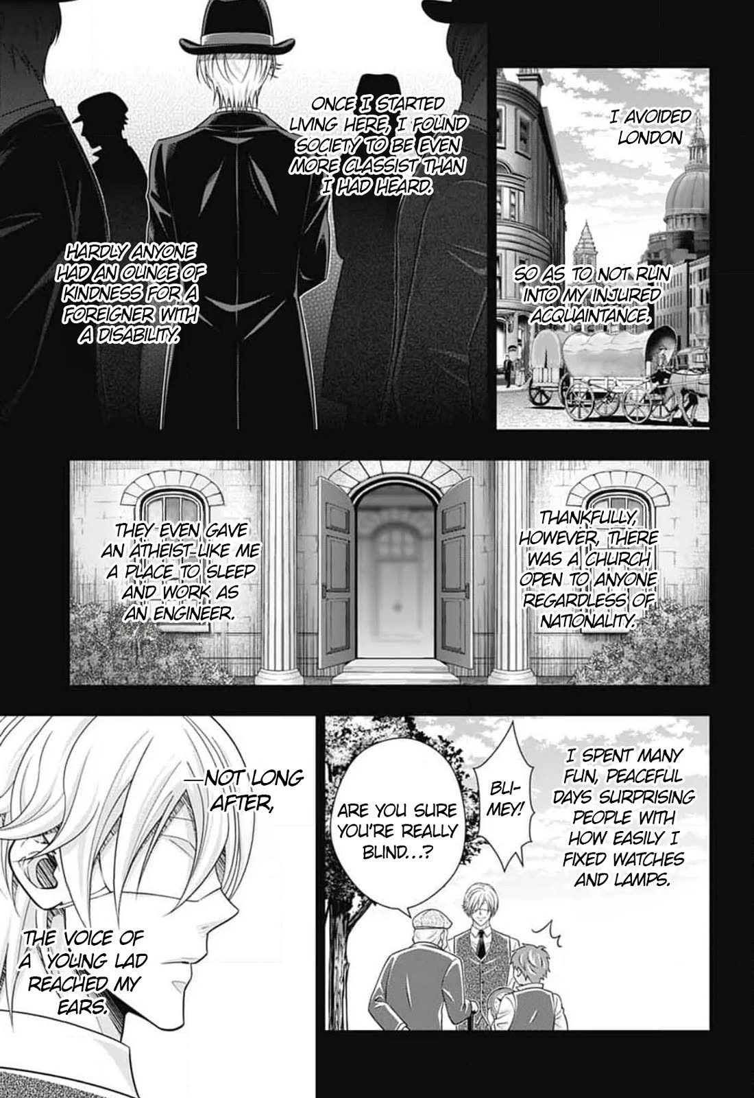 Yukoku no Moriarty Chapter 88 page 35 - Chapter 88: The Adventure of the Engineer’s Thumb : Act 4