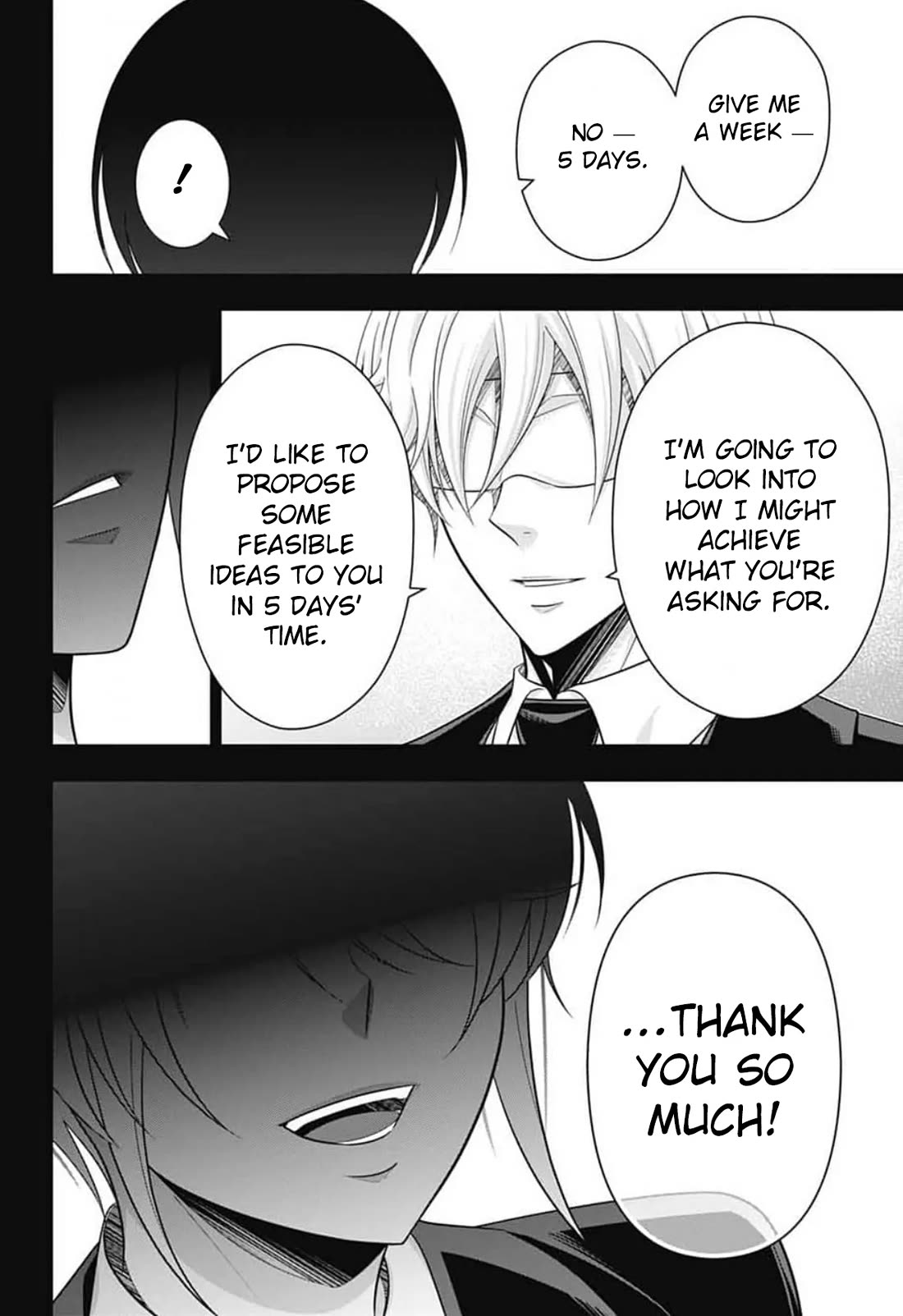Yukoku no Moriarty Chapter 89 page 11 - Chapter 89: The Adventure of the Engineer’s Thumb : Act 5