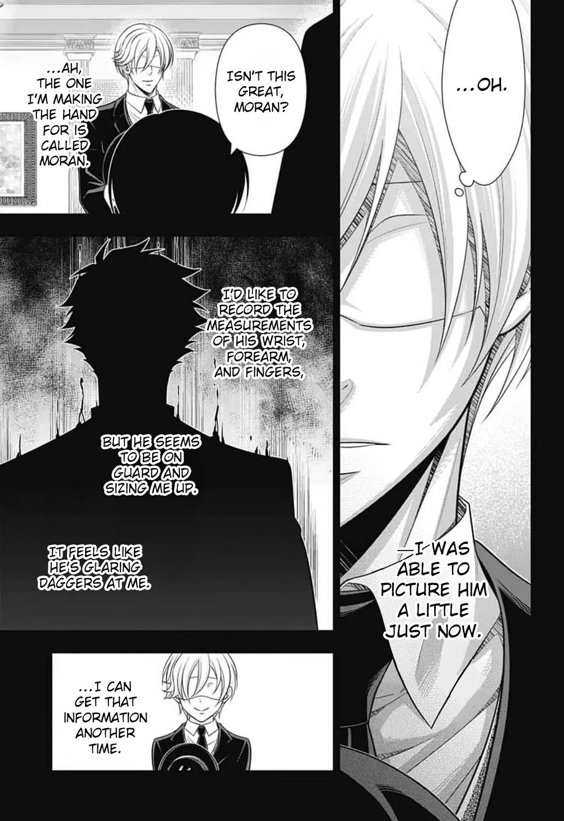 Yukoku no Moriarty Chapter 89 page 12 - Chapter 89: The Adventure of the Engineer’s Thumb : Act 5