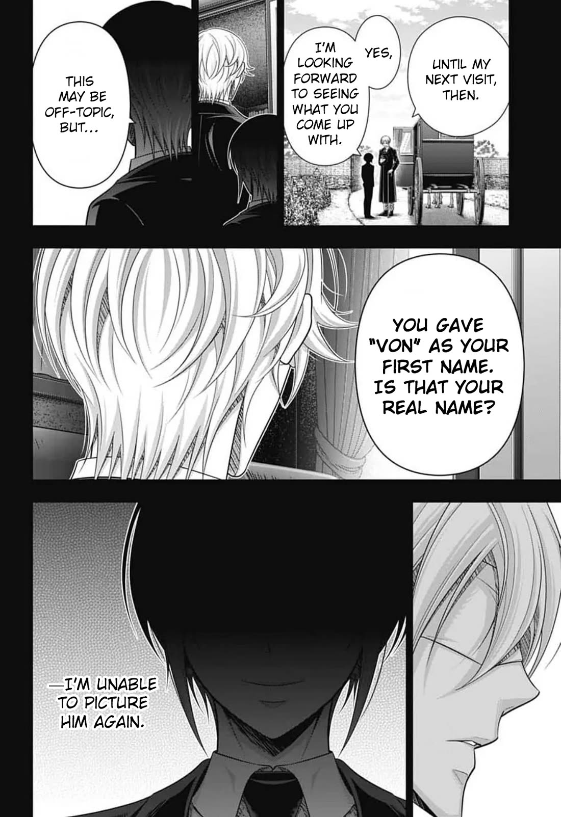 Yukoku no Moriarty Chapter 89 page 13 - Chapter 89: The Adventure of the Engineer’s Thumb : Act 5