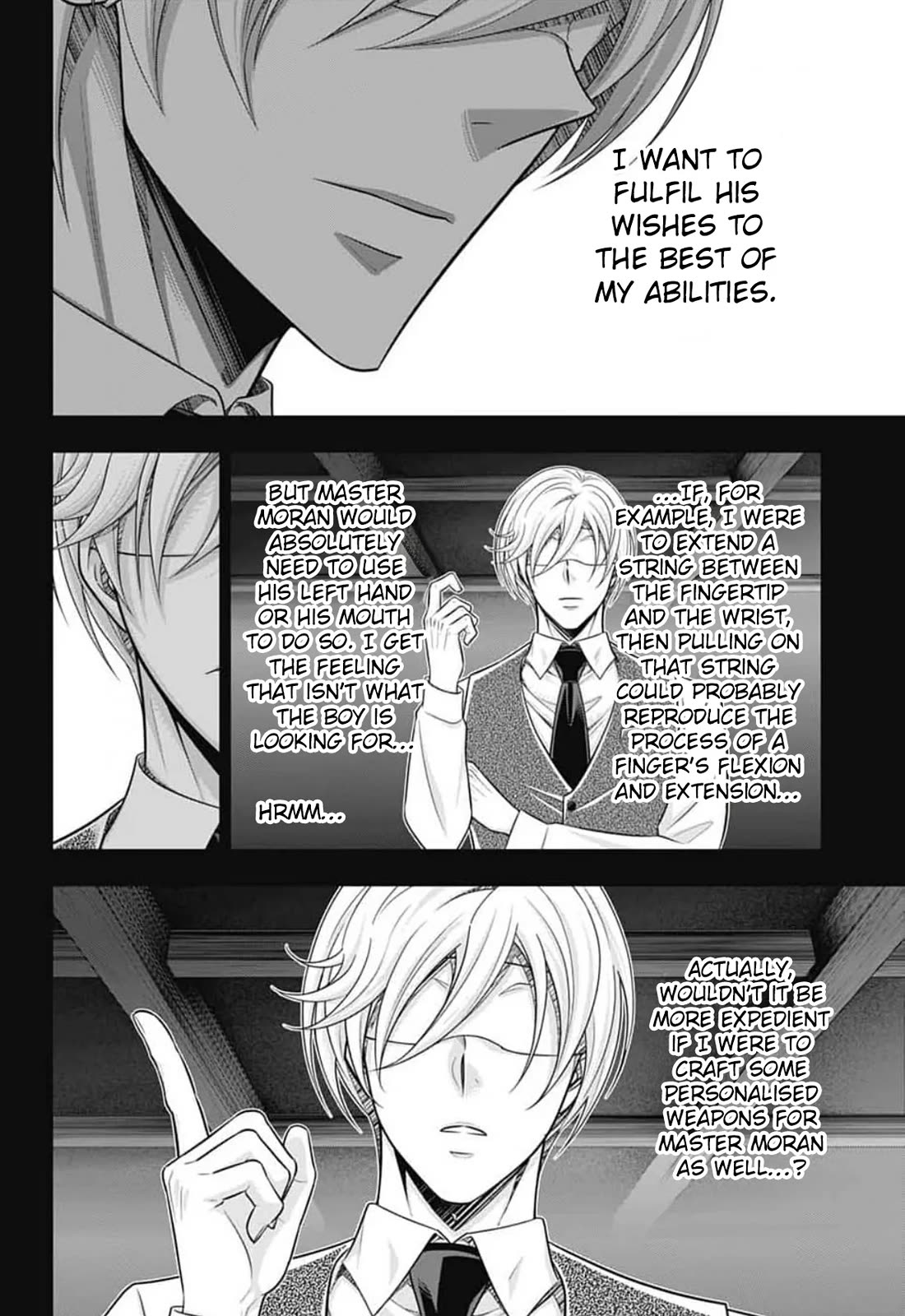 Yukoku no Moriarty Chapter 89 page 17 - Chapter 89: The Adventure of the Engineer’s Thumb : Act 5