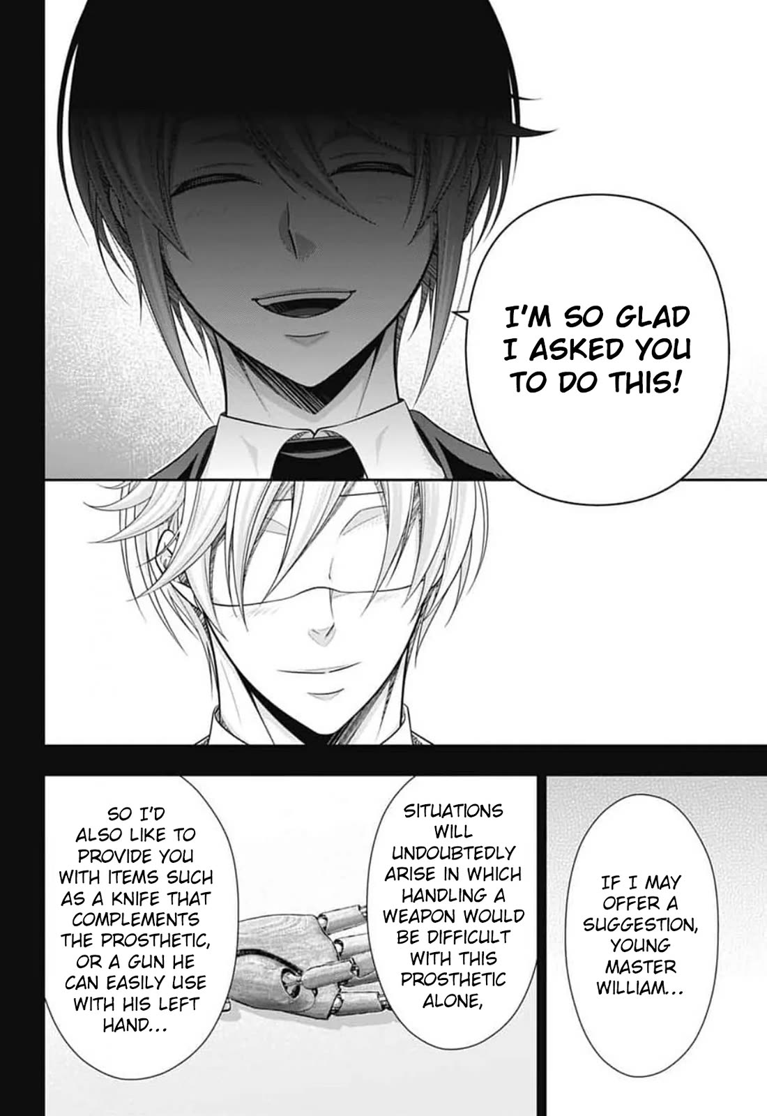 Yukoku no Moriarty Chapter 89 page 19 - Chapter 89: The Adventure of the Engineer’s Thumb : Act 5