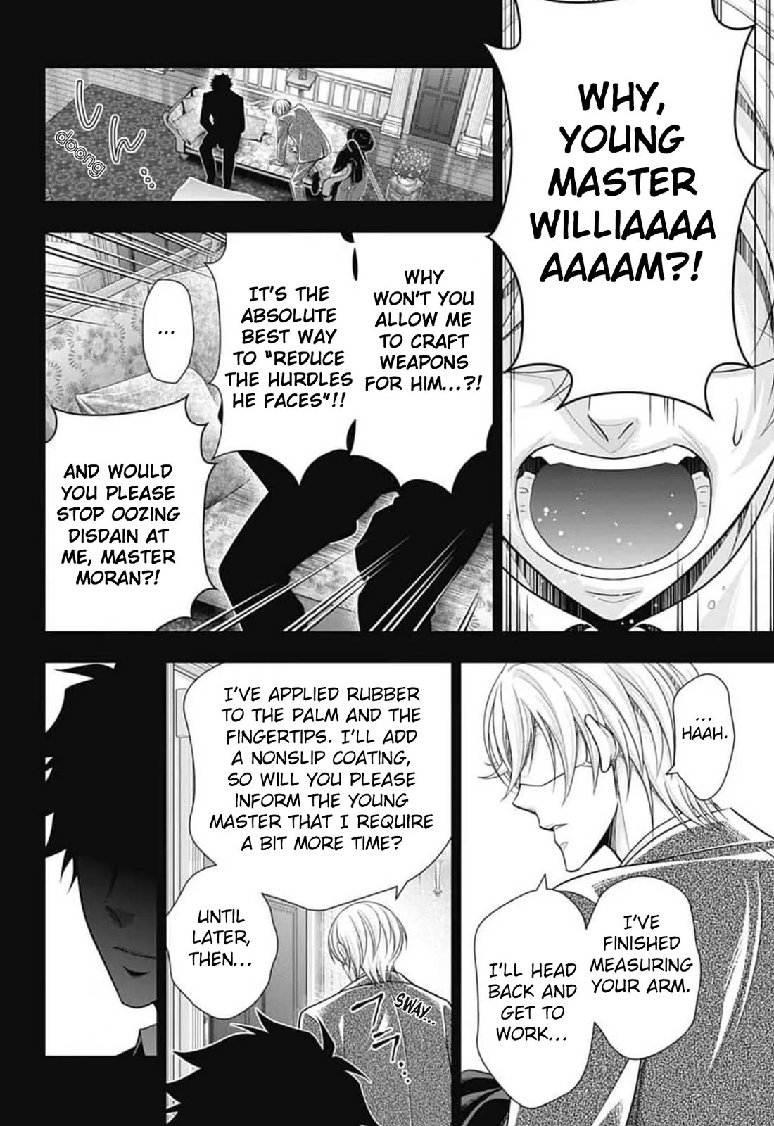 Yukoku no Moriarty Chapter 89 page 21 - Chapter 89: The Adventure of the Engineer’s Thumb : Act 5