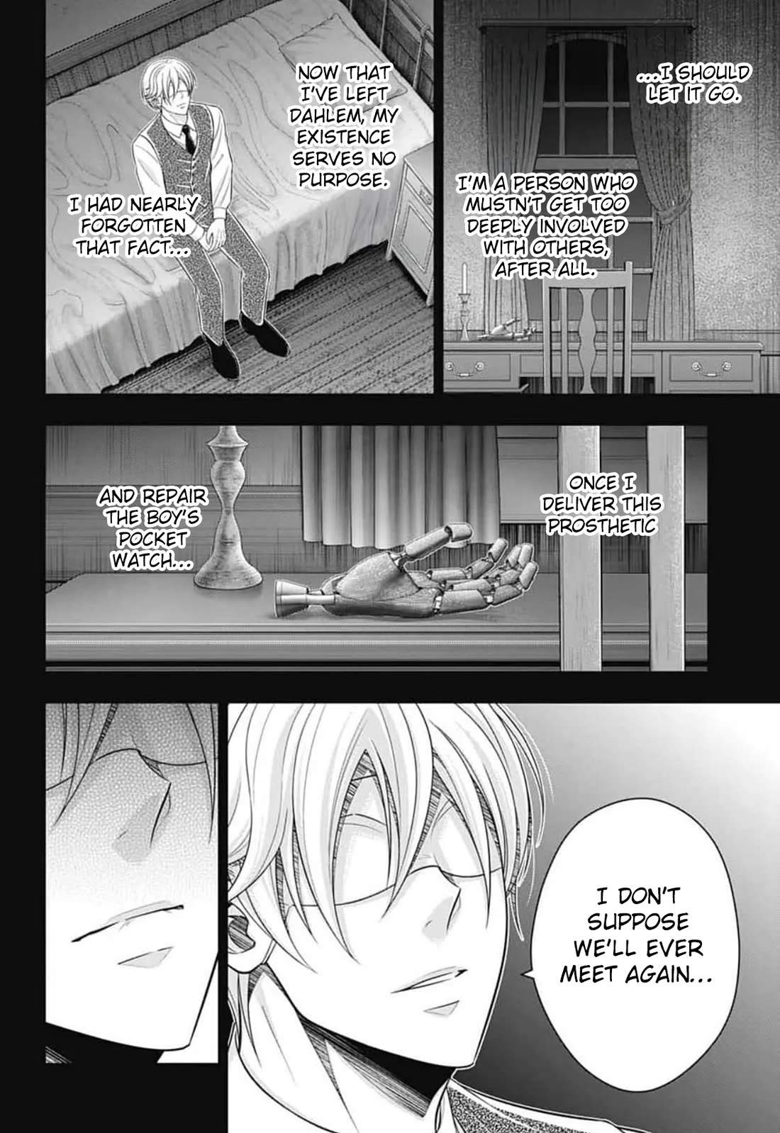 Yukoku no Moriarty Chapter 89 page 23 - Chapter 89: The Adventure of the Engineer’s Thumb : Act 5
