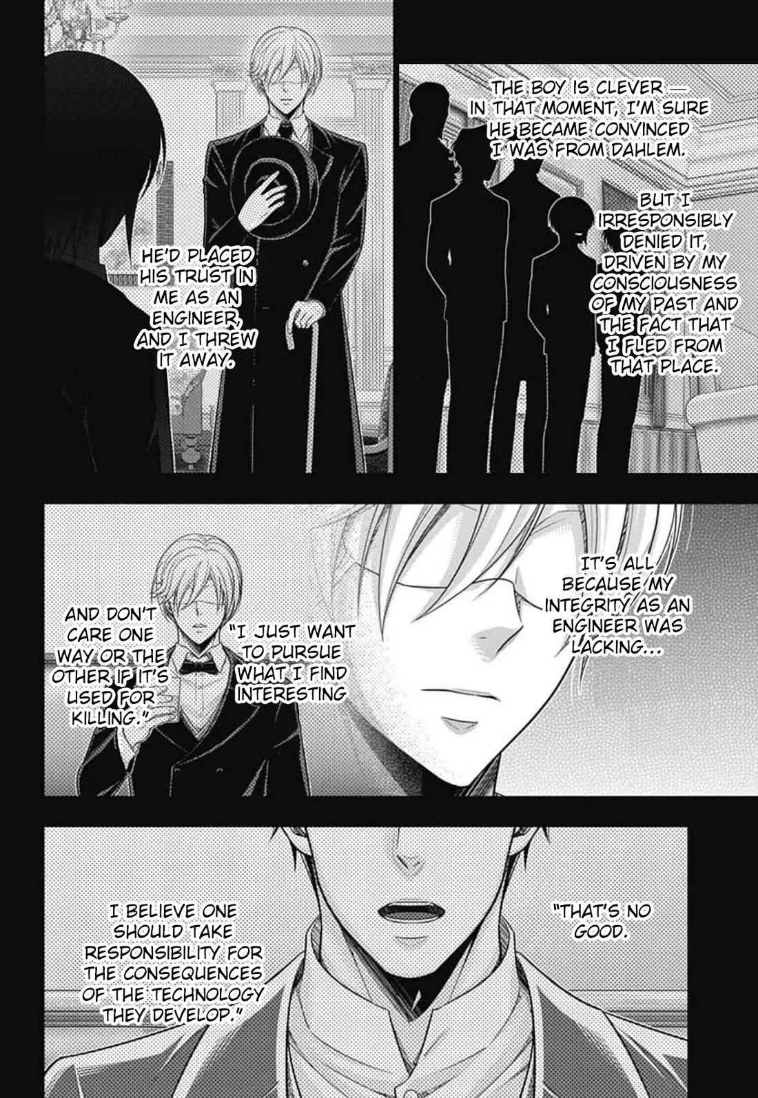 Yukoku no Moriarty Chapter 89 page 27 - Chapter 89: The Adventure of the Engineer’s Thumb : Act 5