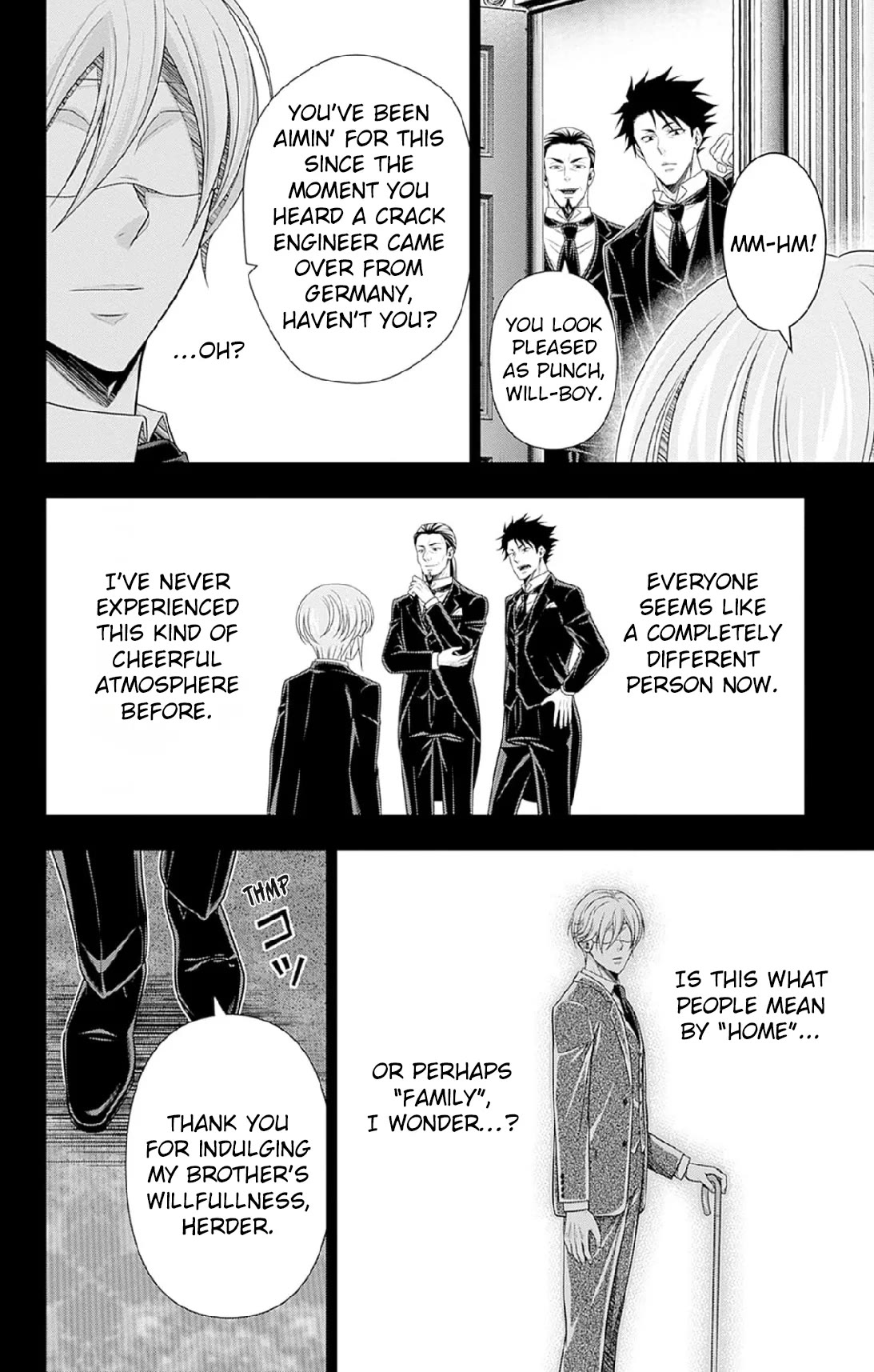 Yukoku no Moriarty Chapter 89 page 35 - Chapter 89: The Adventure of the Engineer’s Thumb : Act 5