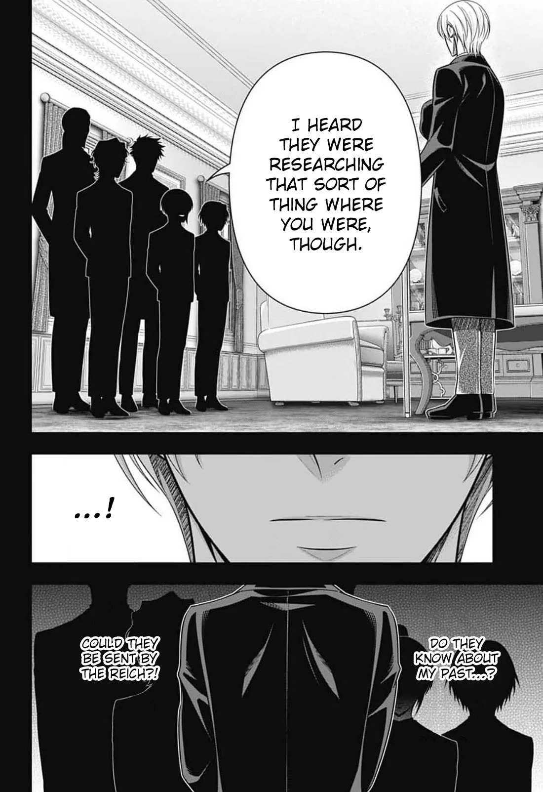 Yukoku no Moriarty Chapter 89 page 5 - Chapter 89: The Adventure of the Engineer’s Thumb : Act 5