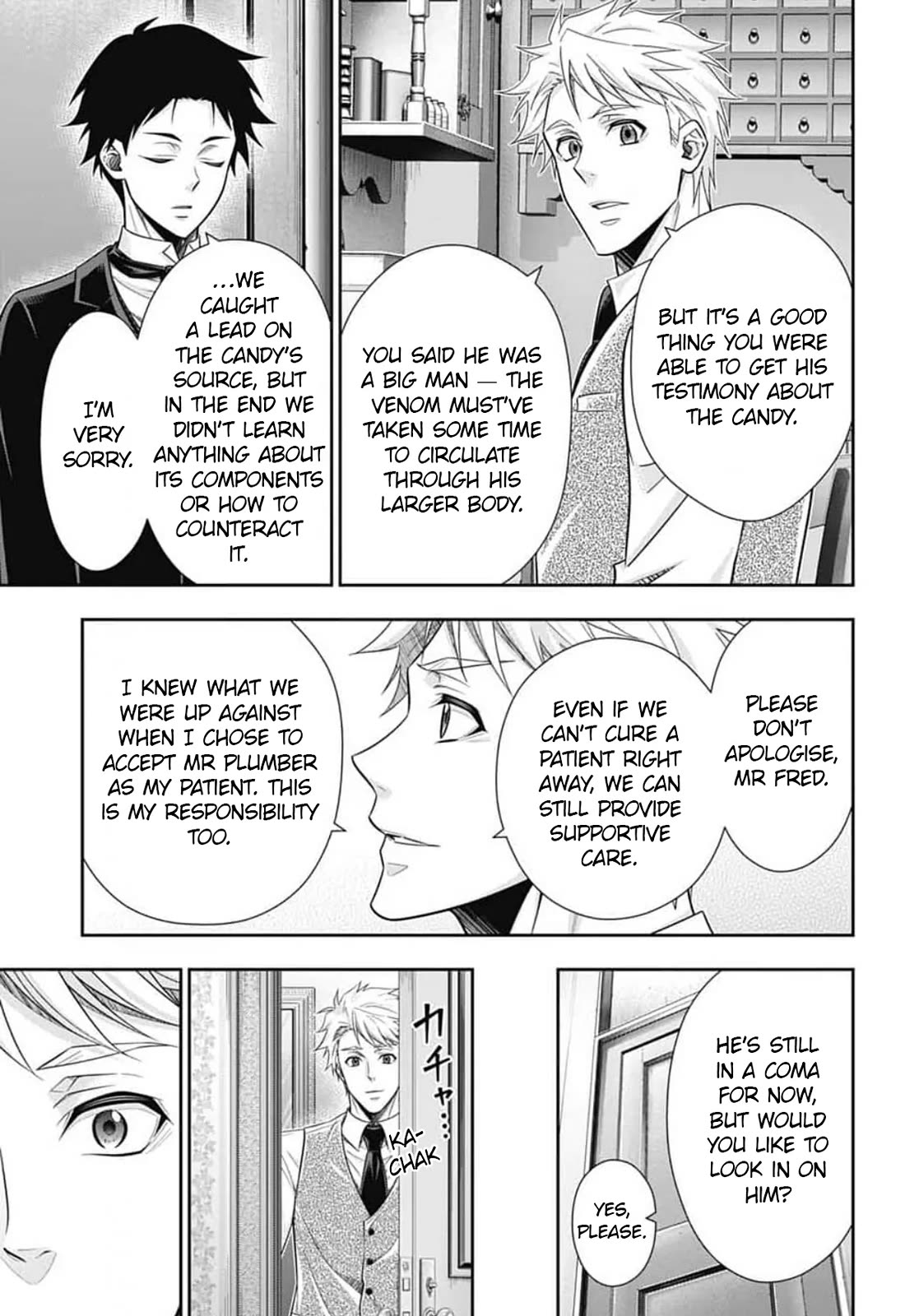 Yukoku no Moriarty Chapter 90 page 10 - Chapter 90: Crossing Intentions : Act 1