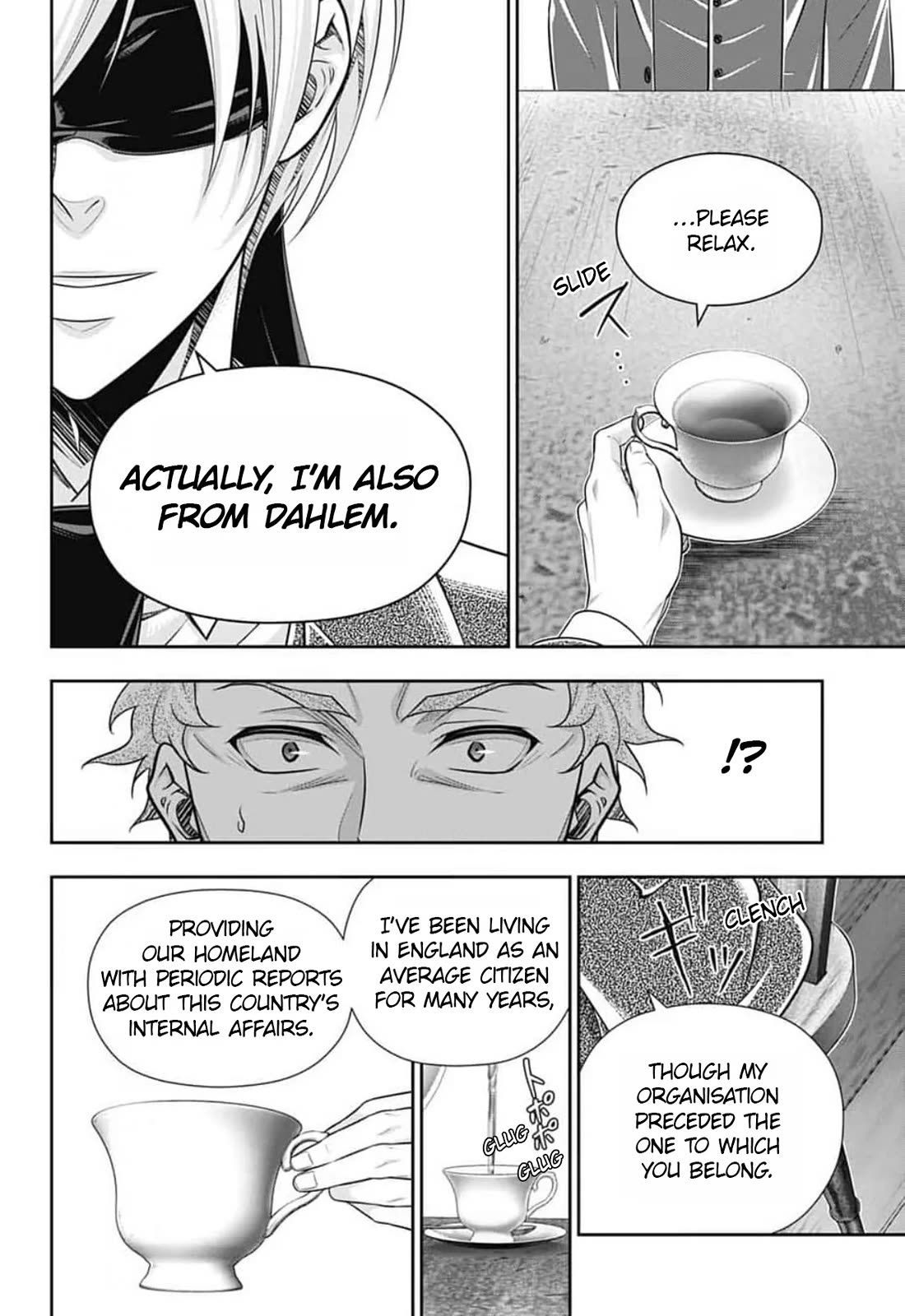 Yukoku no Moriarty Chapter 90 page 25 - Chapter 90: Crossing Intentions : Act 1
