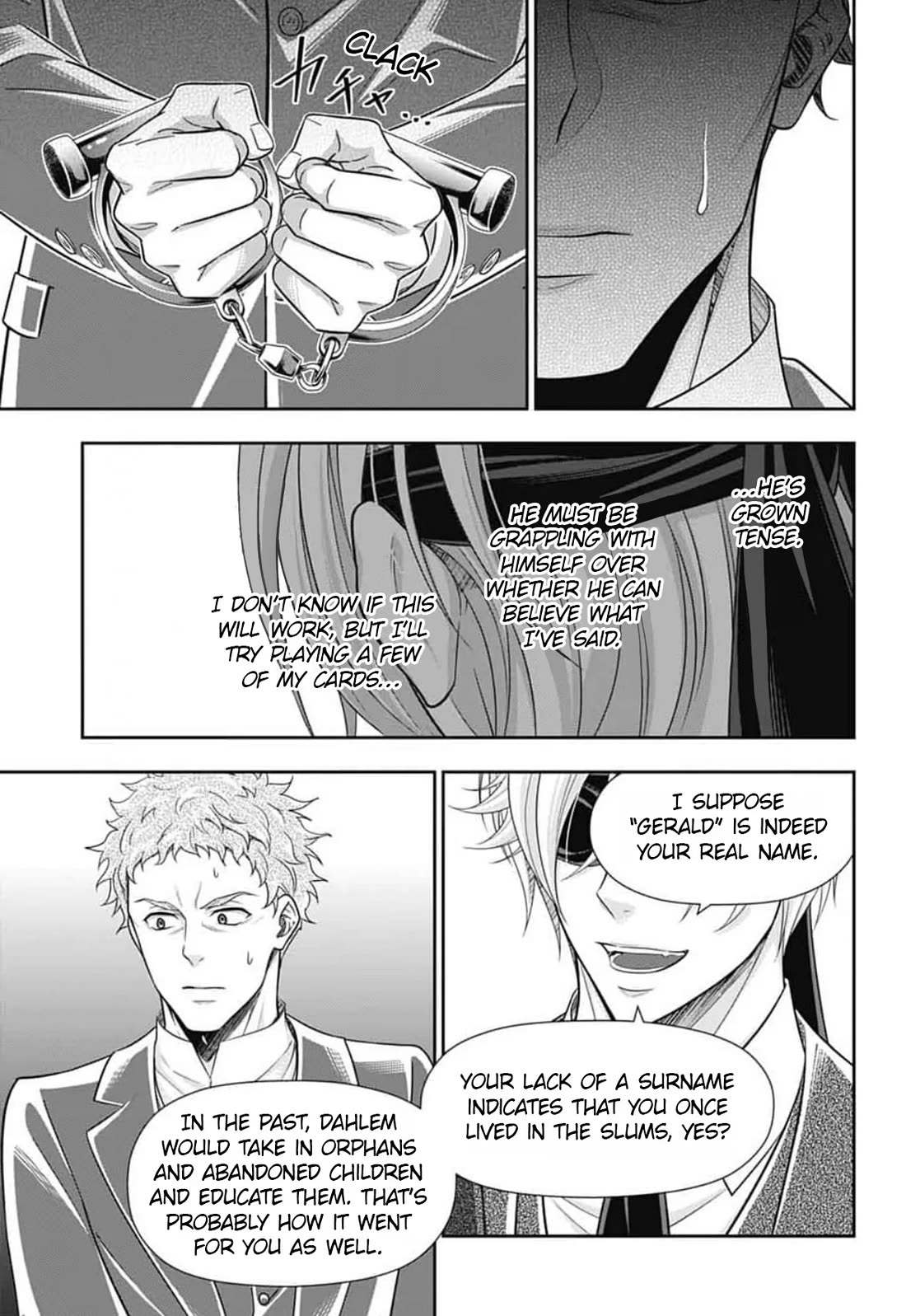 Yukoku no Moriarty Chapter 90 page 26 - Chapter 90: Crossing Intentions : Act 1
