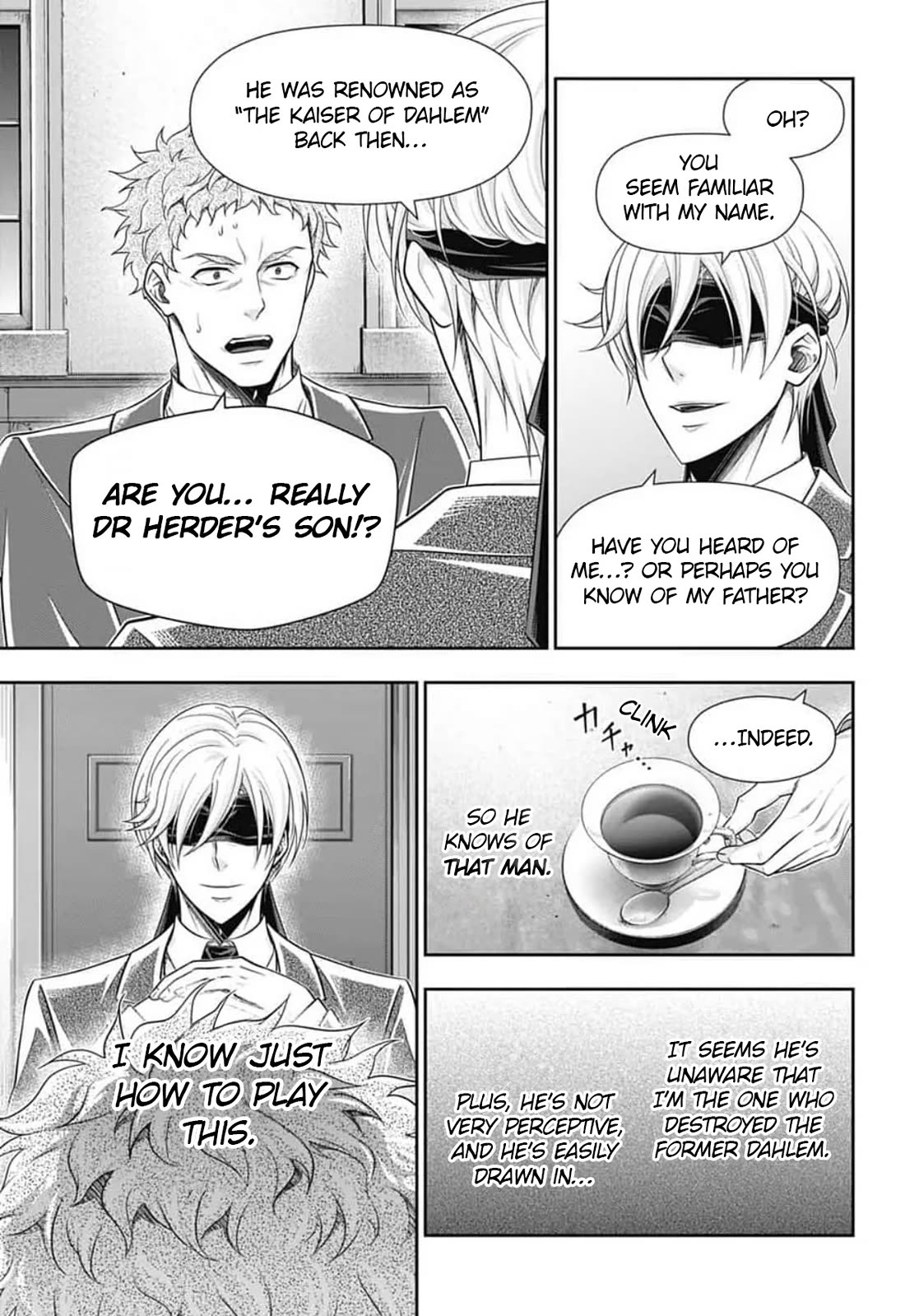 Yukoku no Moriarty Chapter 90 page 28 - Chapter 90: Crossing Intentions : Act 1