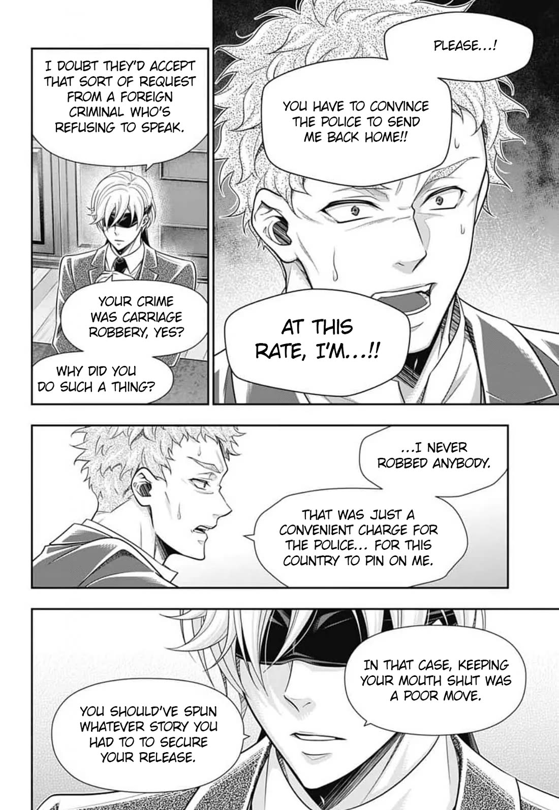 Yukoku no Moriarty Chapter 90 page 29 - Chapter 90: Crossing Intentions : Act 1
