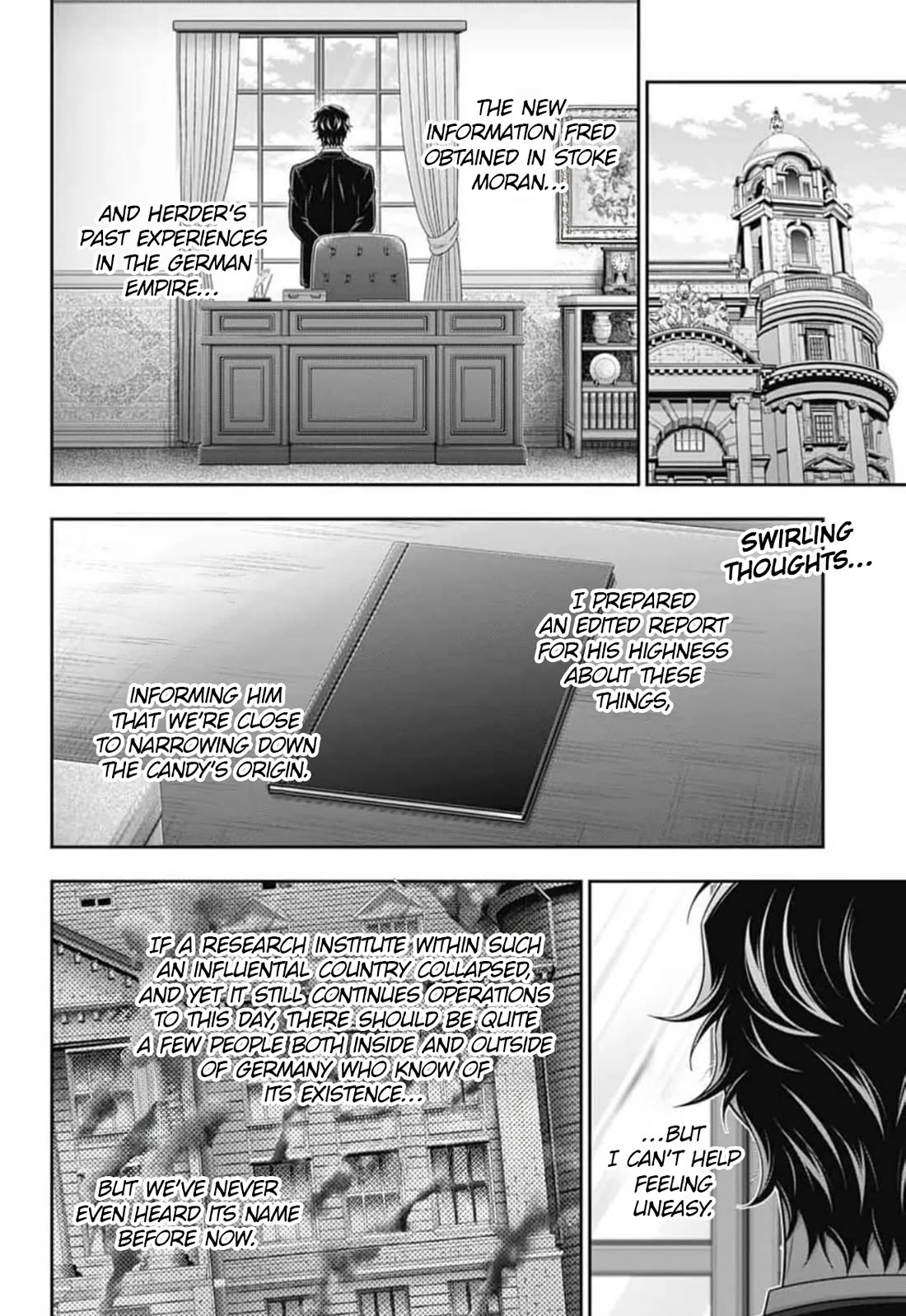 Yukoku no Moriarty Chapter 90 page 3 - Chapter 90: Crossing Intentions : Act 1