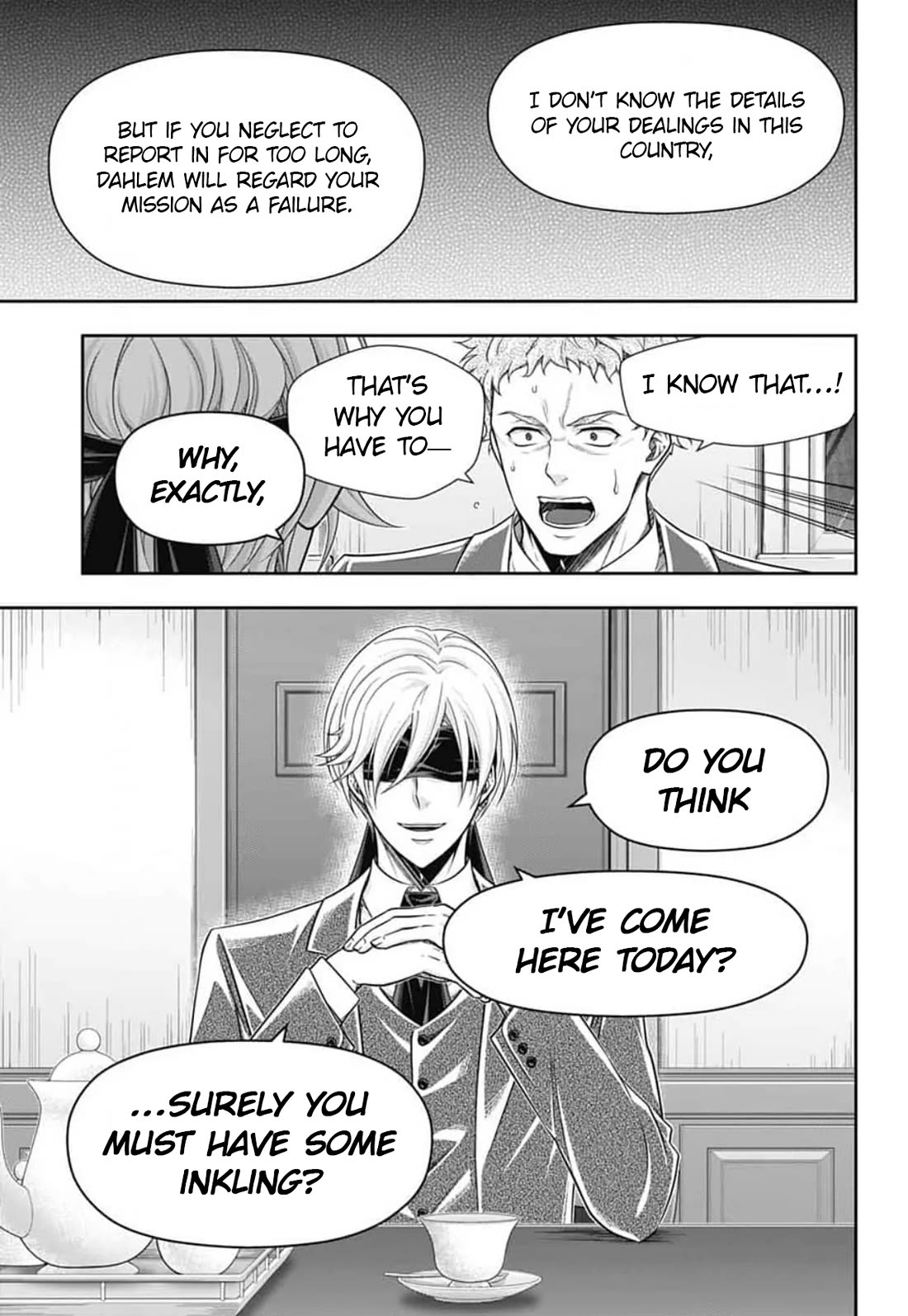 Yukoku no Moriarty Chapter 90 page 30 - Chapter 90: Crossing Intentions : Act 1