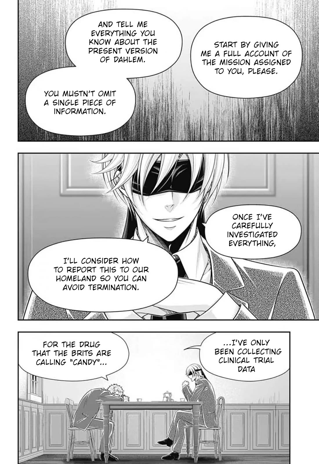 Yukoku no Moriarty Chapter 90 page 33 - Chapter 90: Crossing Intentions : Act 1