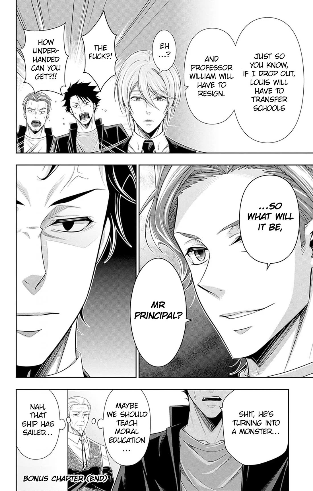 Yukoku no Moriarty Chapter 91.5 page 5 - Chapter 91.5: Vol.22 extra - Class 221B, Professor William VII