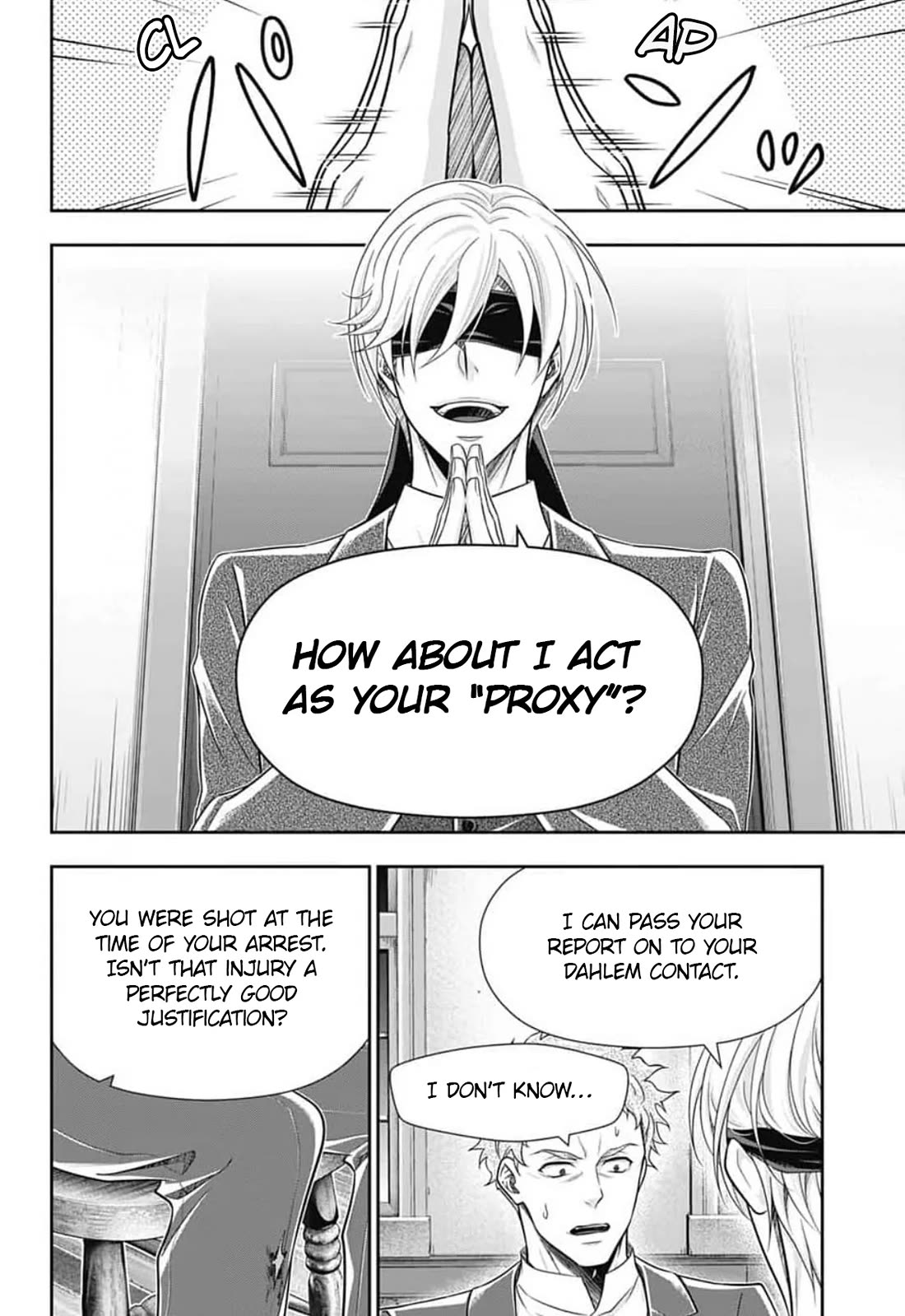 Yukoku no Moriarty Chapter 91 page 11 - Chapter 91: Crossing Intentions : Act2