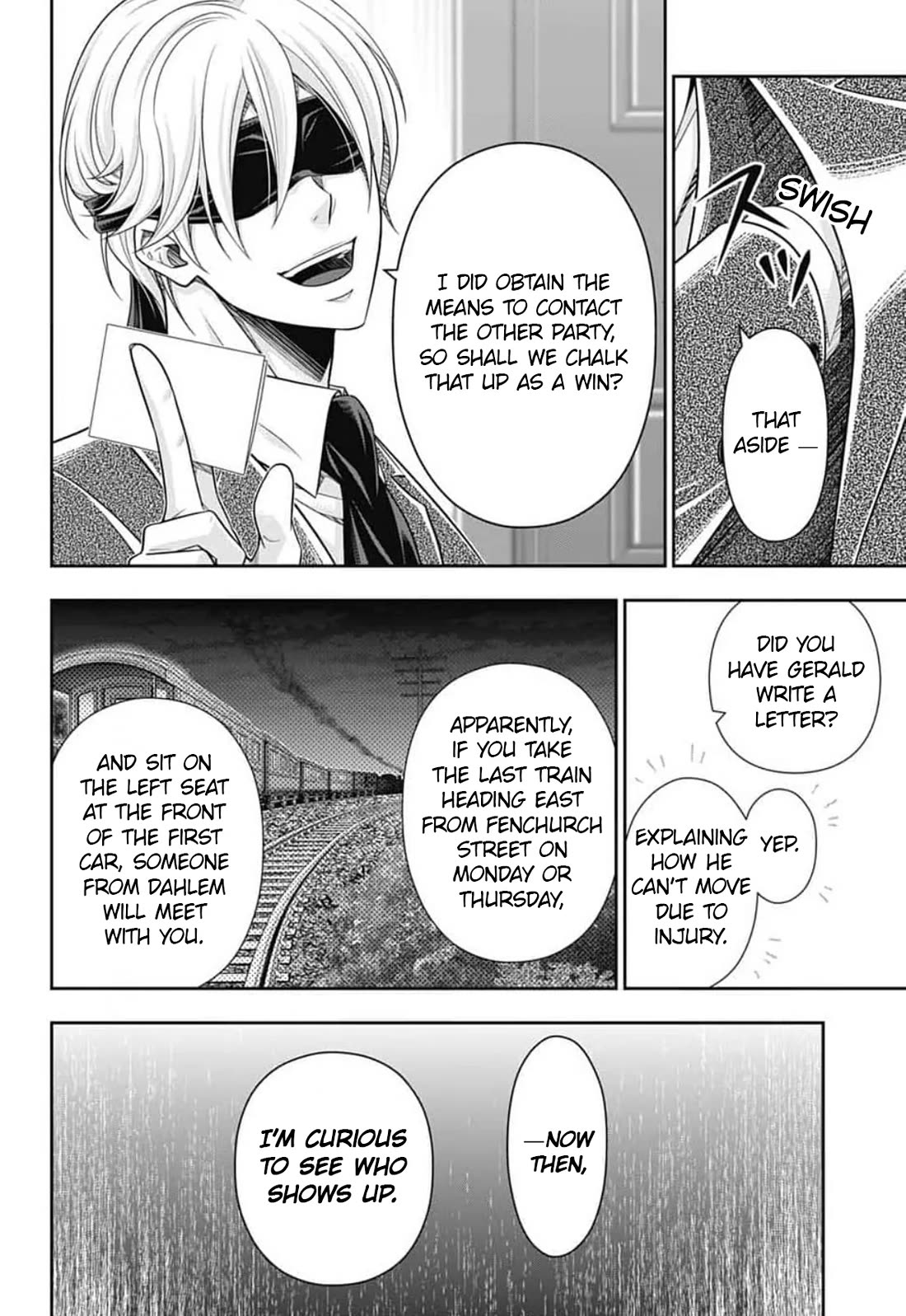 Yukoku no Moriarty Chapter 91 page 15 - Chapter 91: Crossing Intentions : Act2