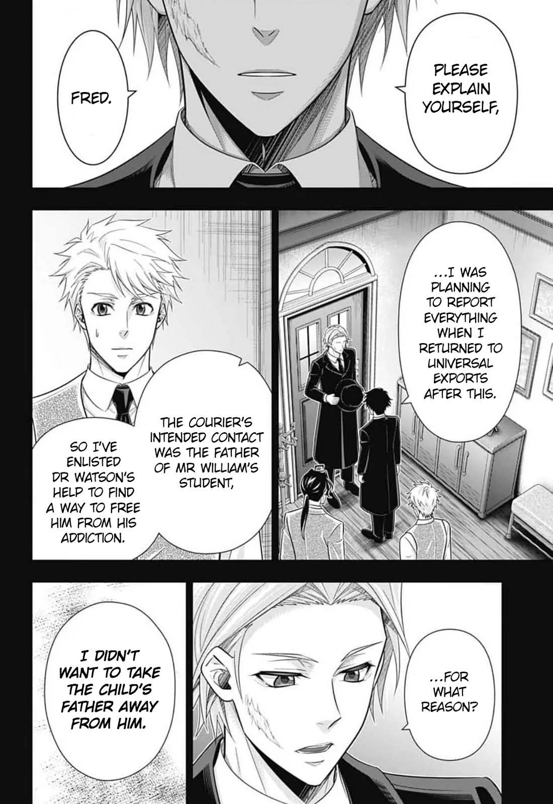 Yukoku no Moriarty Chapter 91 page 17 - Chapter 91: Crossing Intentions : Act2