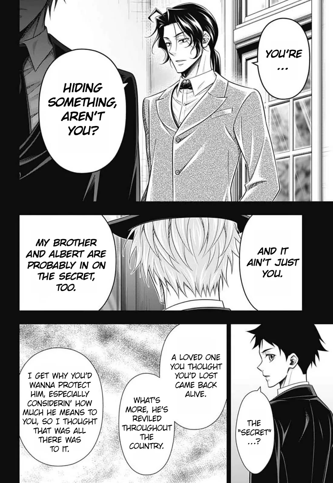 Yukoku no Moriarty Chapter 91 page 21 - Chapter 91: Crossing Intentions : Act2