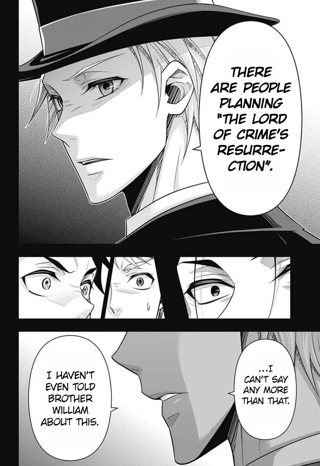 Yukoku no Moriarty Chapter 91 page 23 - Chapter 91: Crossing Intentions : Act2