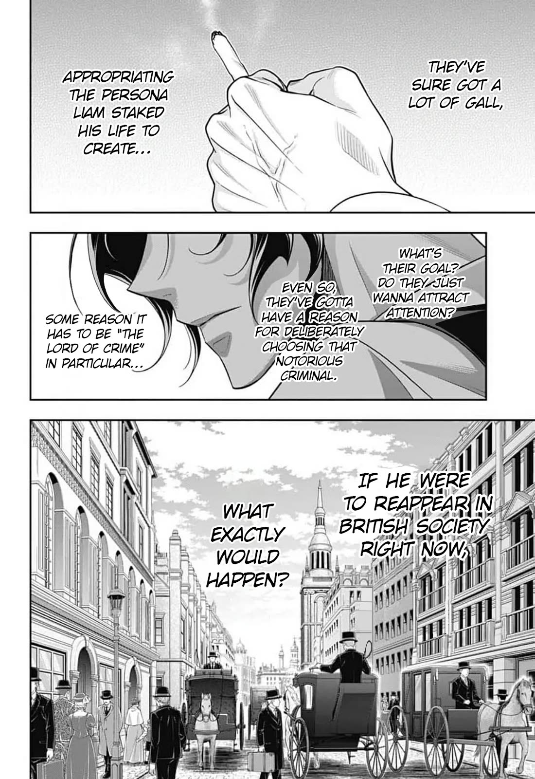 Yukoku no Moriarty Chapter 91 page 25 - Chapter 91: Crossing Intentions : Act2