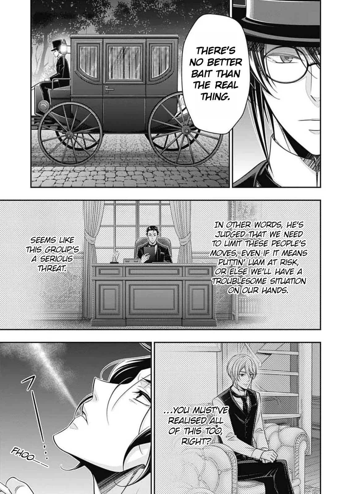 Yukoku no Moriarty Chapter 91 page 28 - Chapter 91: Crossing Intentions : Act2