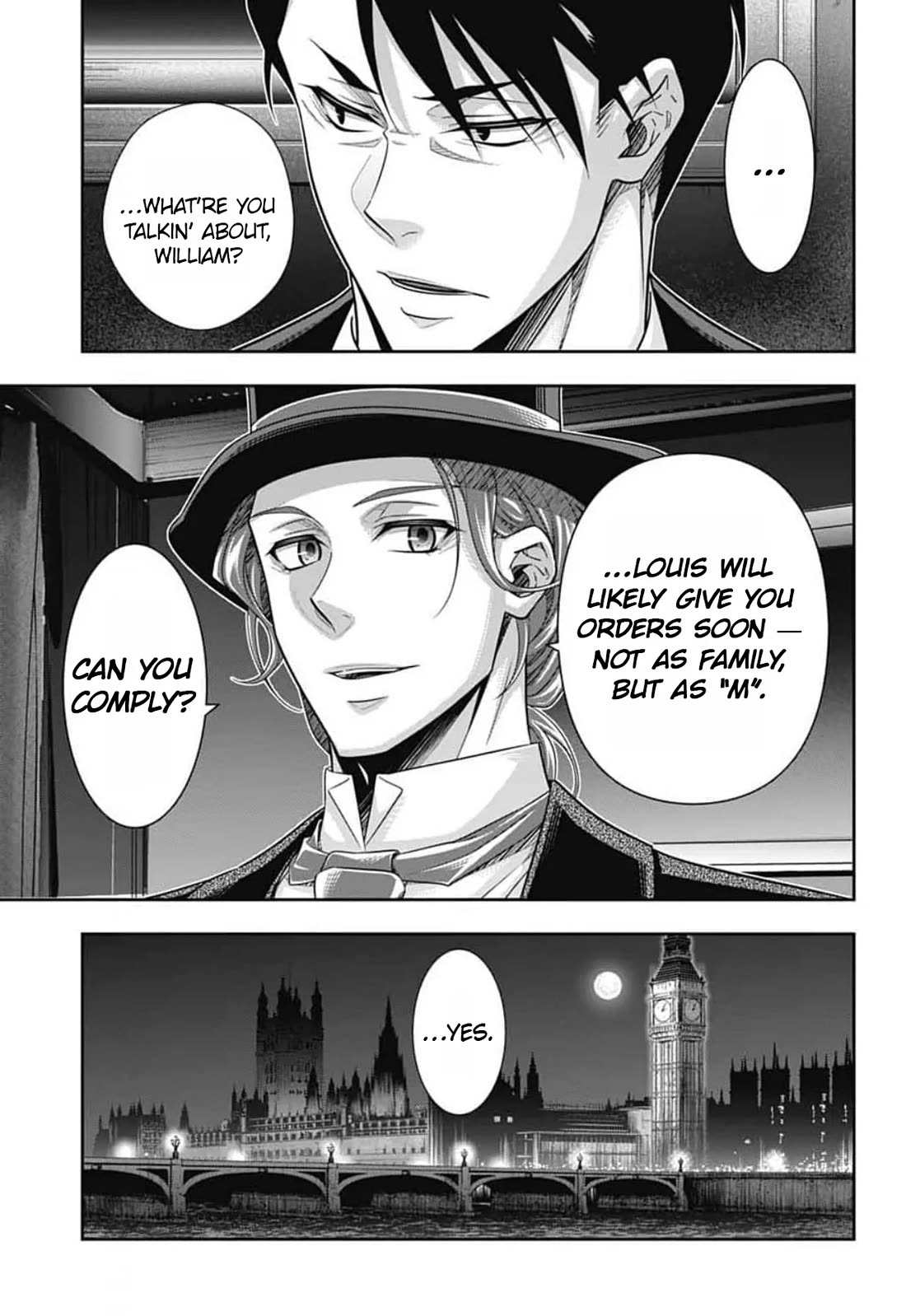 Yukoku no Moriarty Chapter 91 page 32 - Chapter 91: Crossing Intentions : Act2