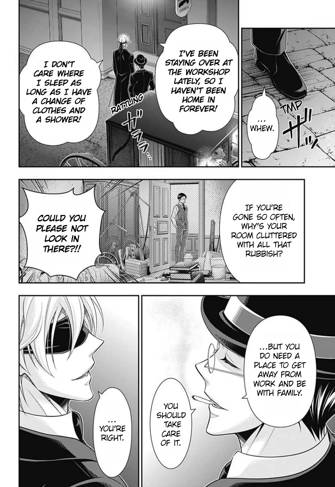 Yukoku no Moriarty Chapter 91 page 33 - Chapter 91: Crossing Intentions : Act2