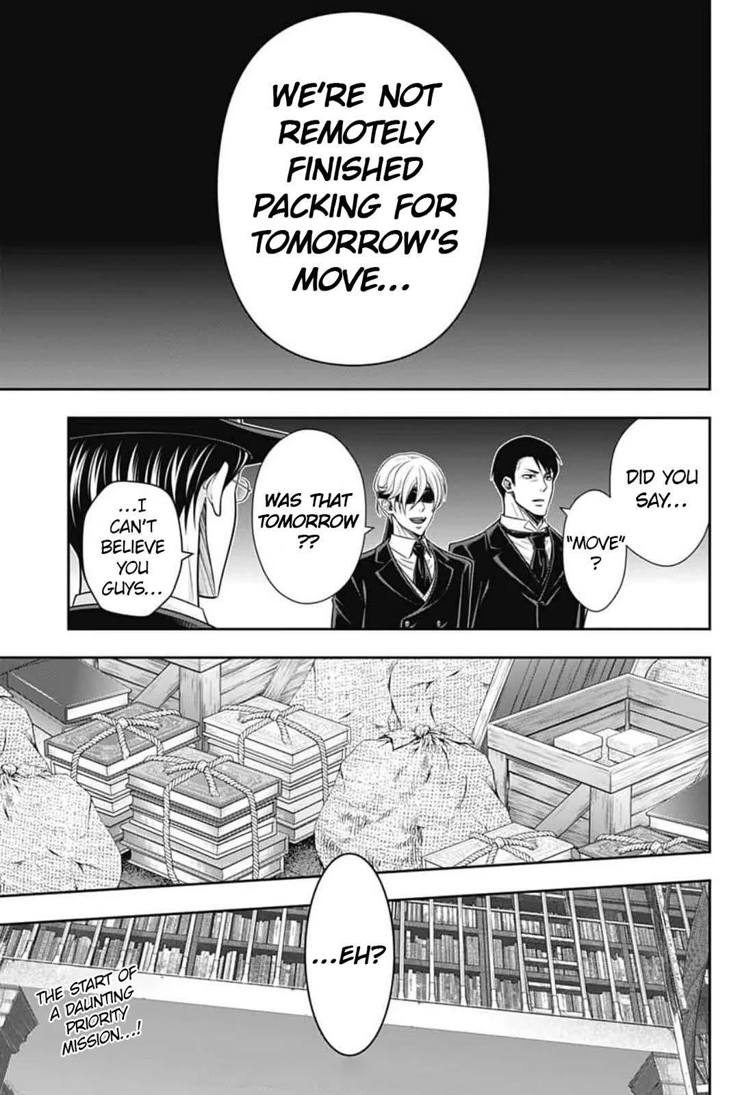 Yukoku no Moriarty Chapter 91 page 36 - Chapter 91: Crossing Intentions : Act2