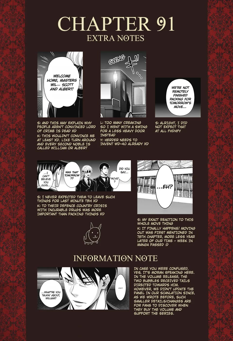Yukoku no Moriarty Chapter 91 page 38 - Chapter 91: Crossing Intentions : Act2