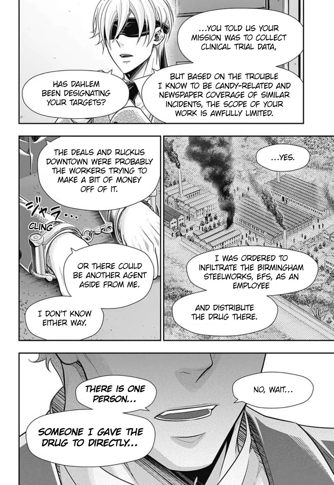 Yukoku no Moriarty Chapter 91 page 5 - Chapter 91: Crossing Intentions : Act2