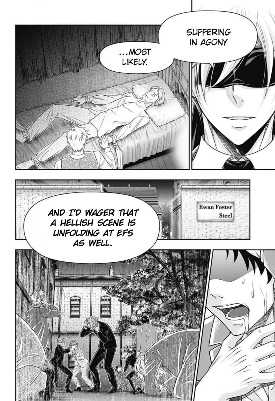 Yukoku no Moriarty Chapter 91 page 9 - Chapter 91: Crossing Intentions : Act2