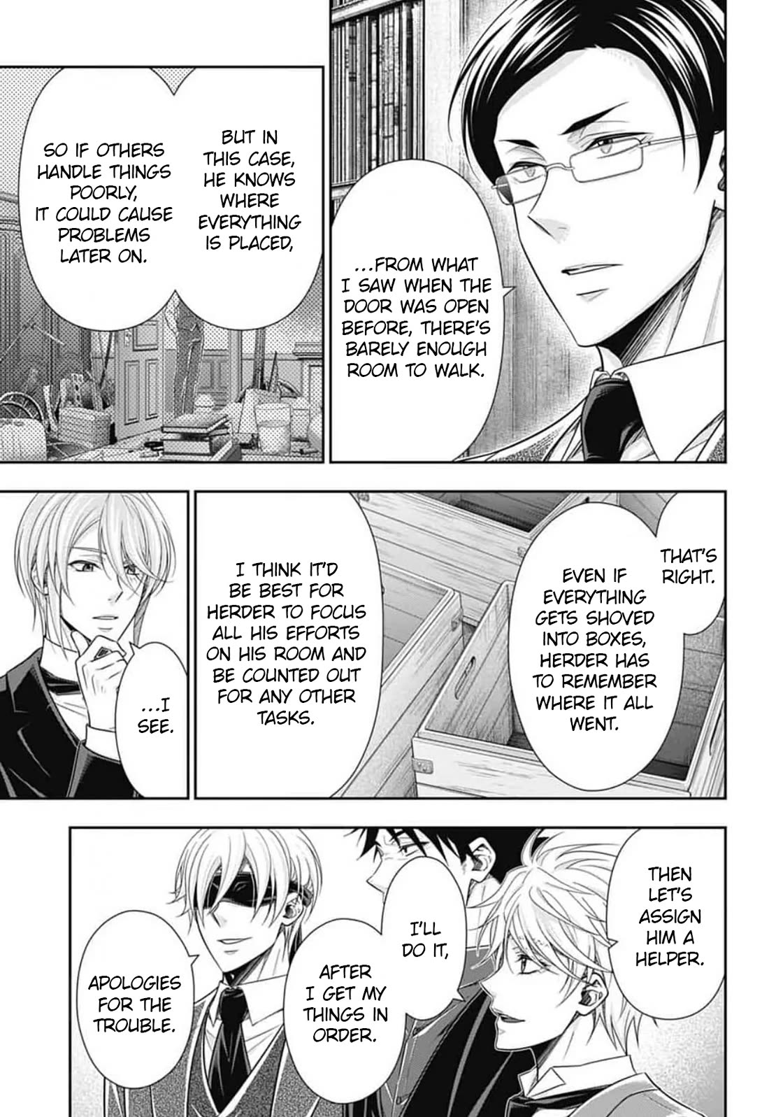 Yukoku no Moriarty Chapter 92 page 11 - Chapter 92: Crossing Intentions : Act 3