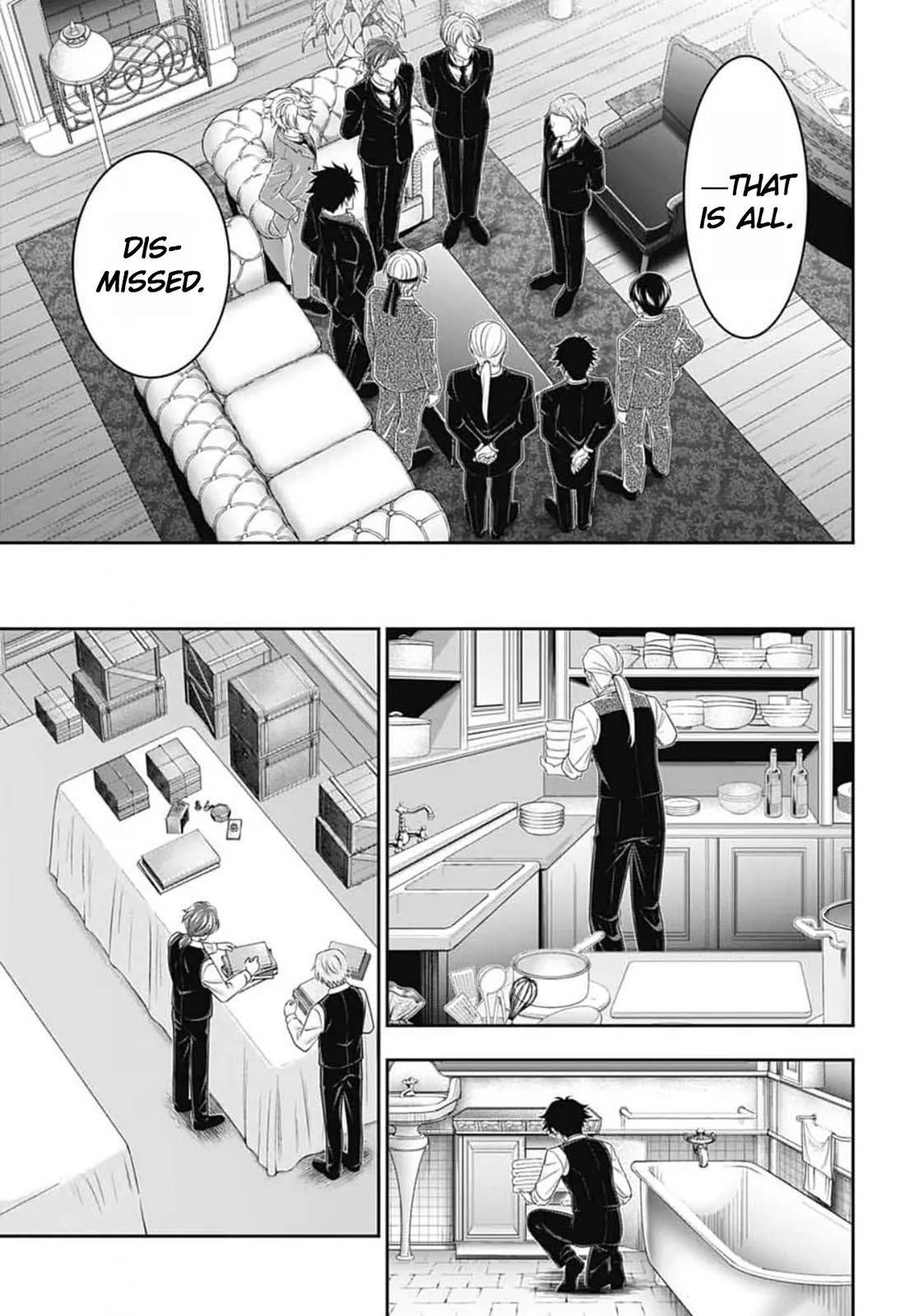 Yukoku no Moriarty Chapter 92 page 13 - Chapter 92: Crossing Intentions : Act 3