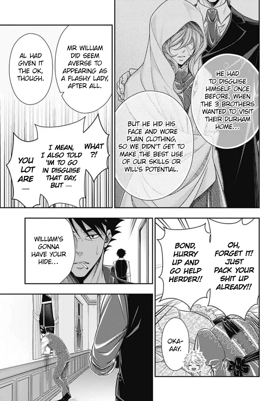 Yukoku no Moriarty Chapter 92 page 17 - Chapter 92: Crossing Intentions : Act 3