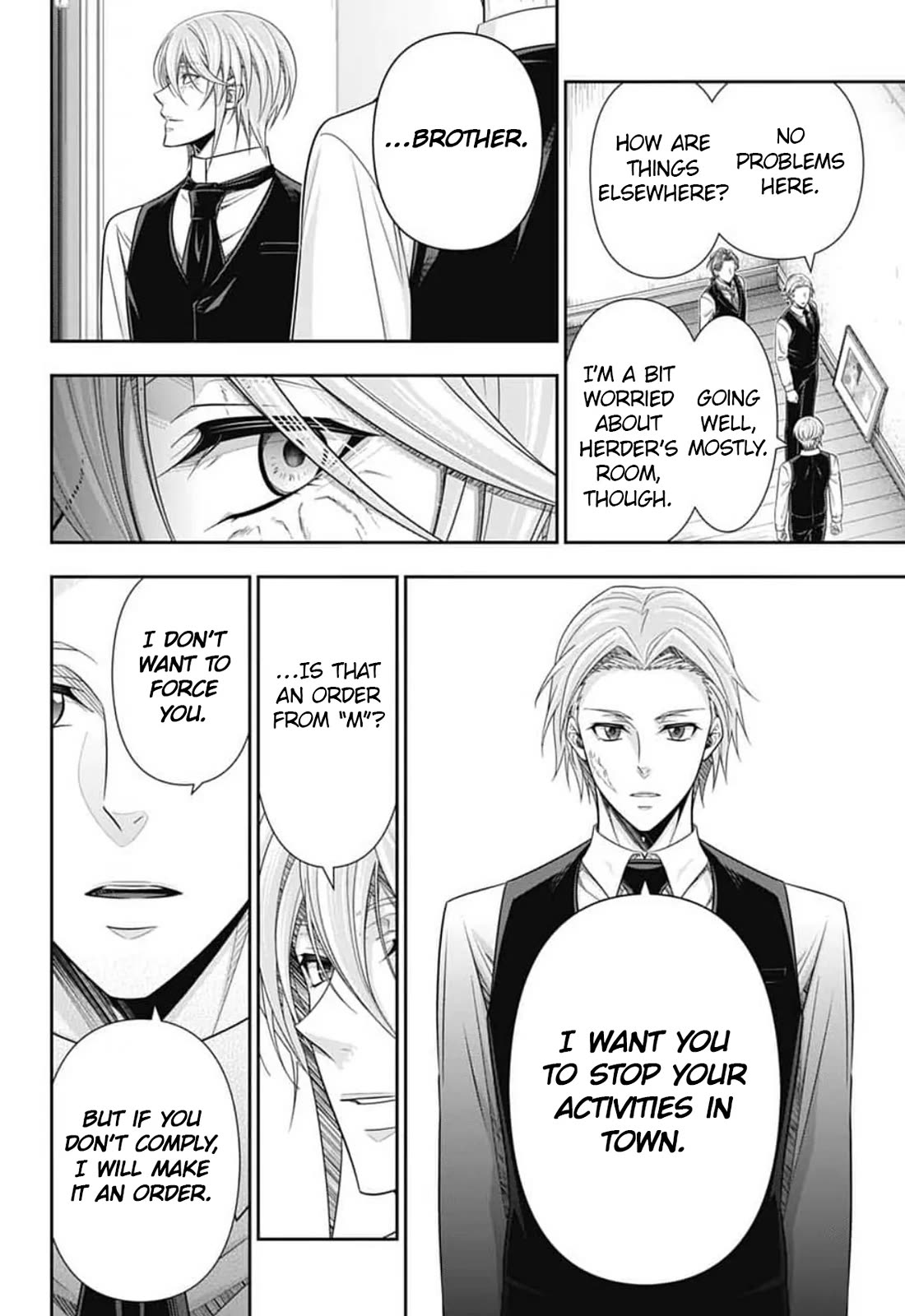Yukoku no Moriarty Chapter 92 page 22 - Chapter 92: Crossing Intentions : Act 3