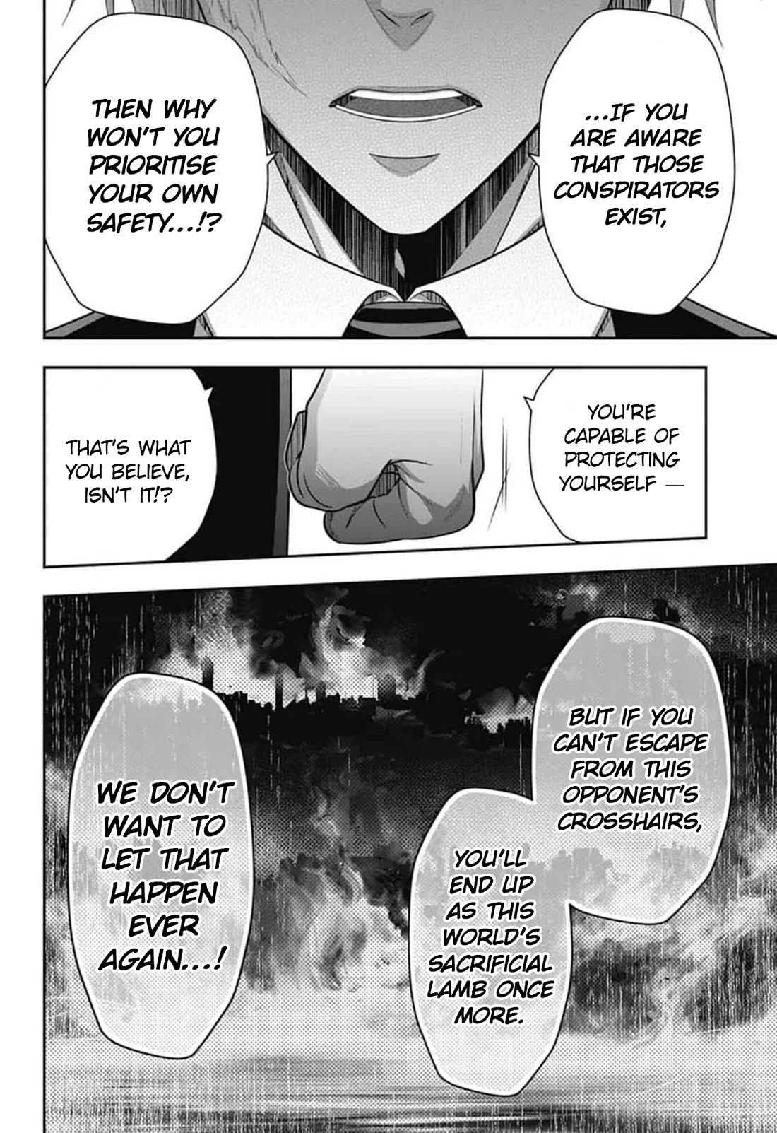 Yukoku no Moriarty Chapter 92 page 24 - Chapter 92: Crossing Intentions : Act 3