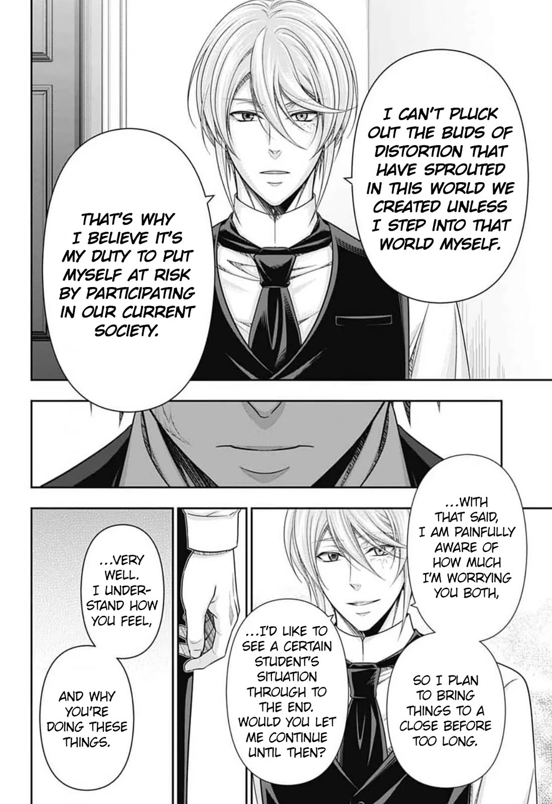 Yukoku no Moriarty Chapter 92 page 26 - Chapter 92: Crossing Intentions : Act 3