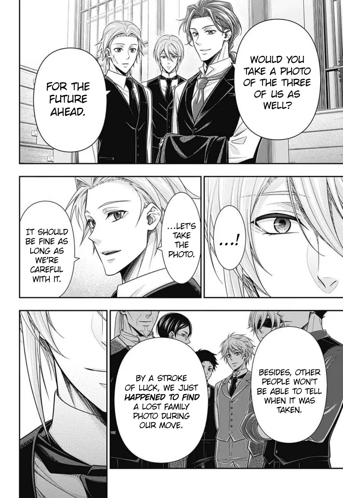 Yukoku no Moriarty Chapter 92 page 36 - Chapter 92: Crossing Intentions : Act 3