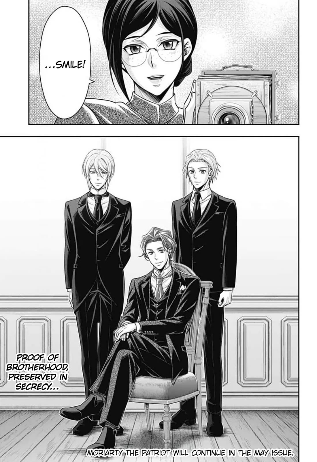 Yukoku no Moriarty Chapter 92 page 37 - Chapter 92: Crossing Intentions : Act 3