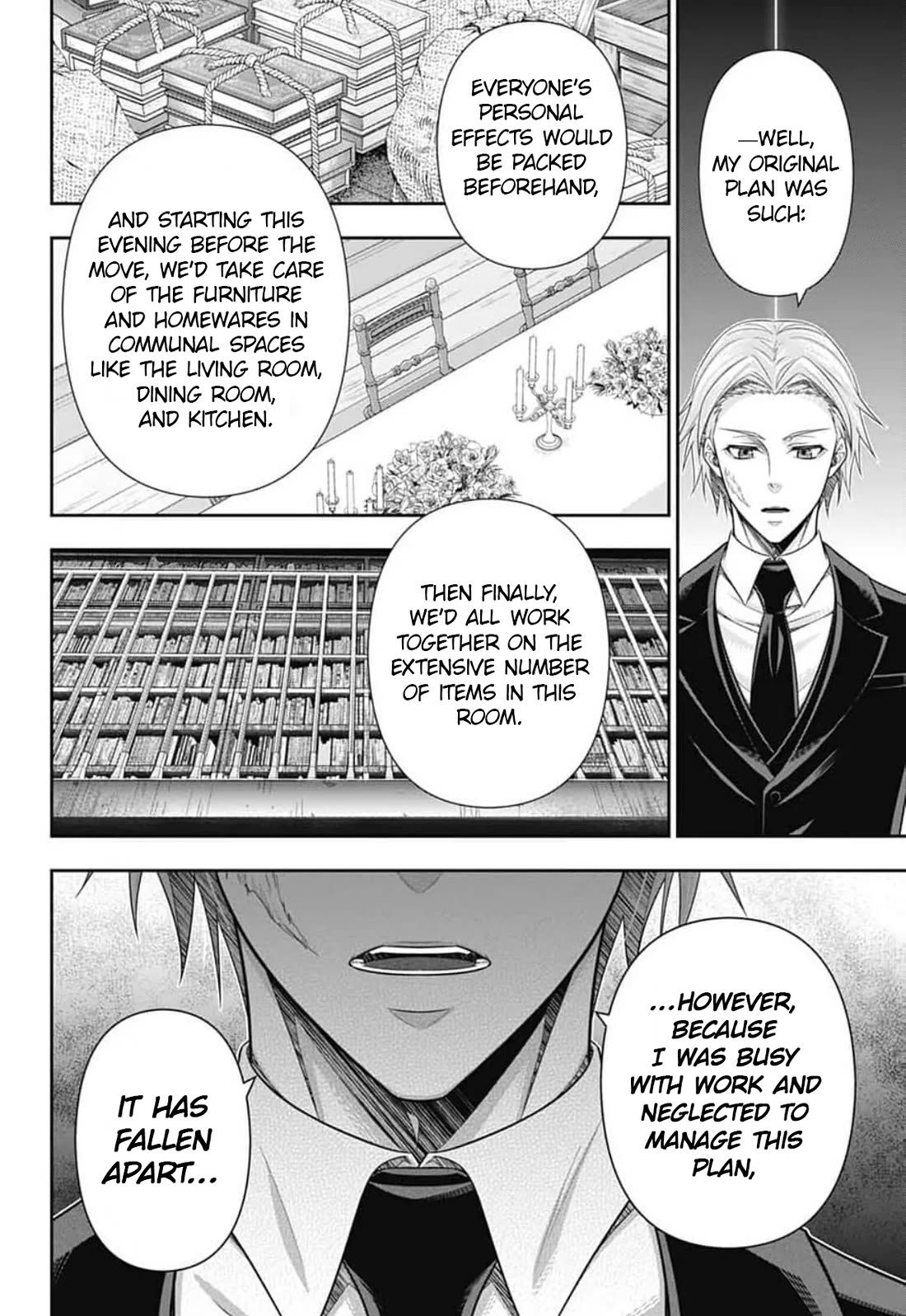 Yukoku no Moriarty Chapter 92 page 6 - Chapter 92: Crossing Intentions : Act 3