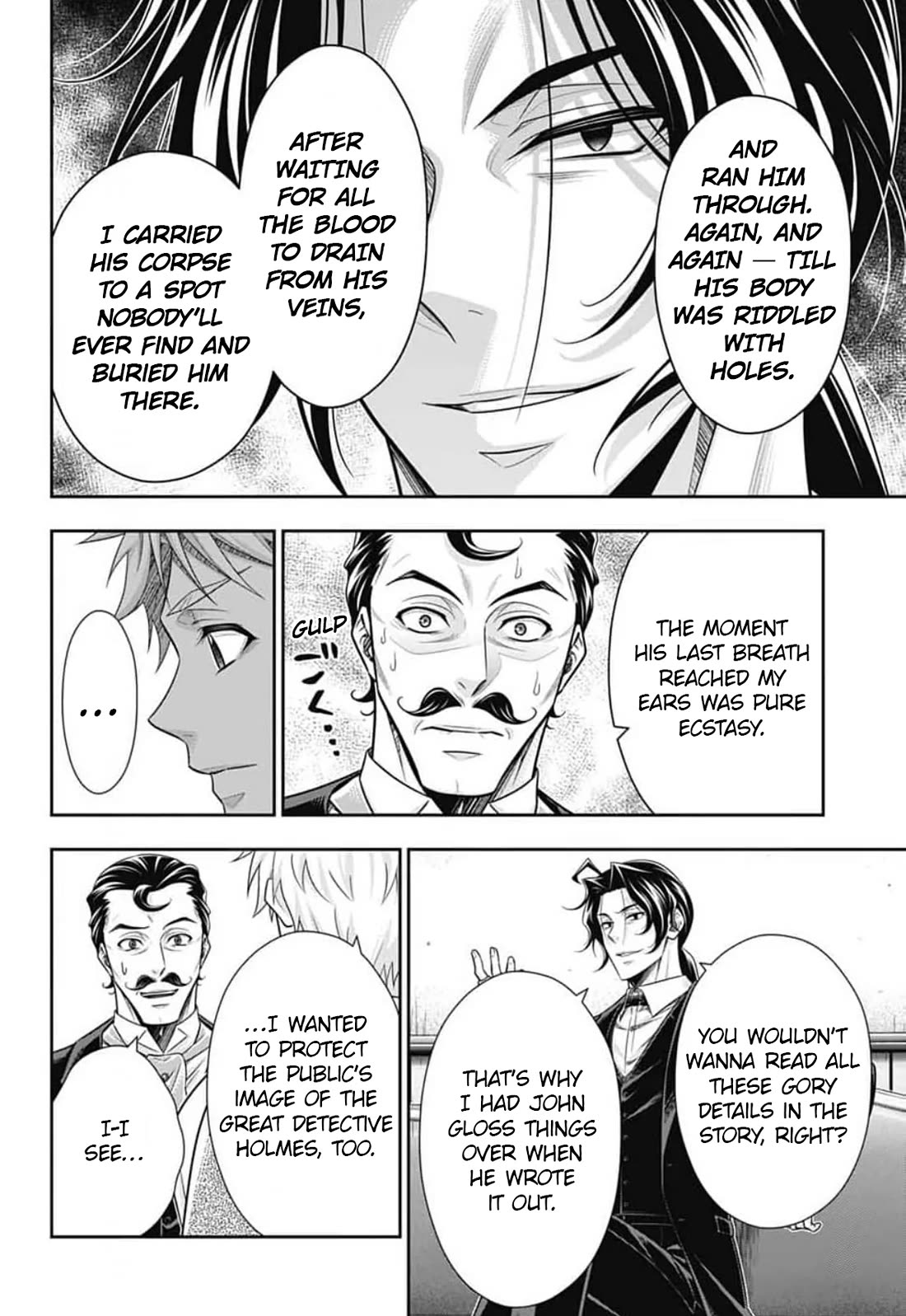 Yukoku no Moriarty Chapter 93 page 11 - Chapter 93: Lies and Lies