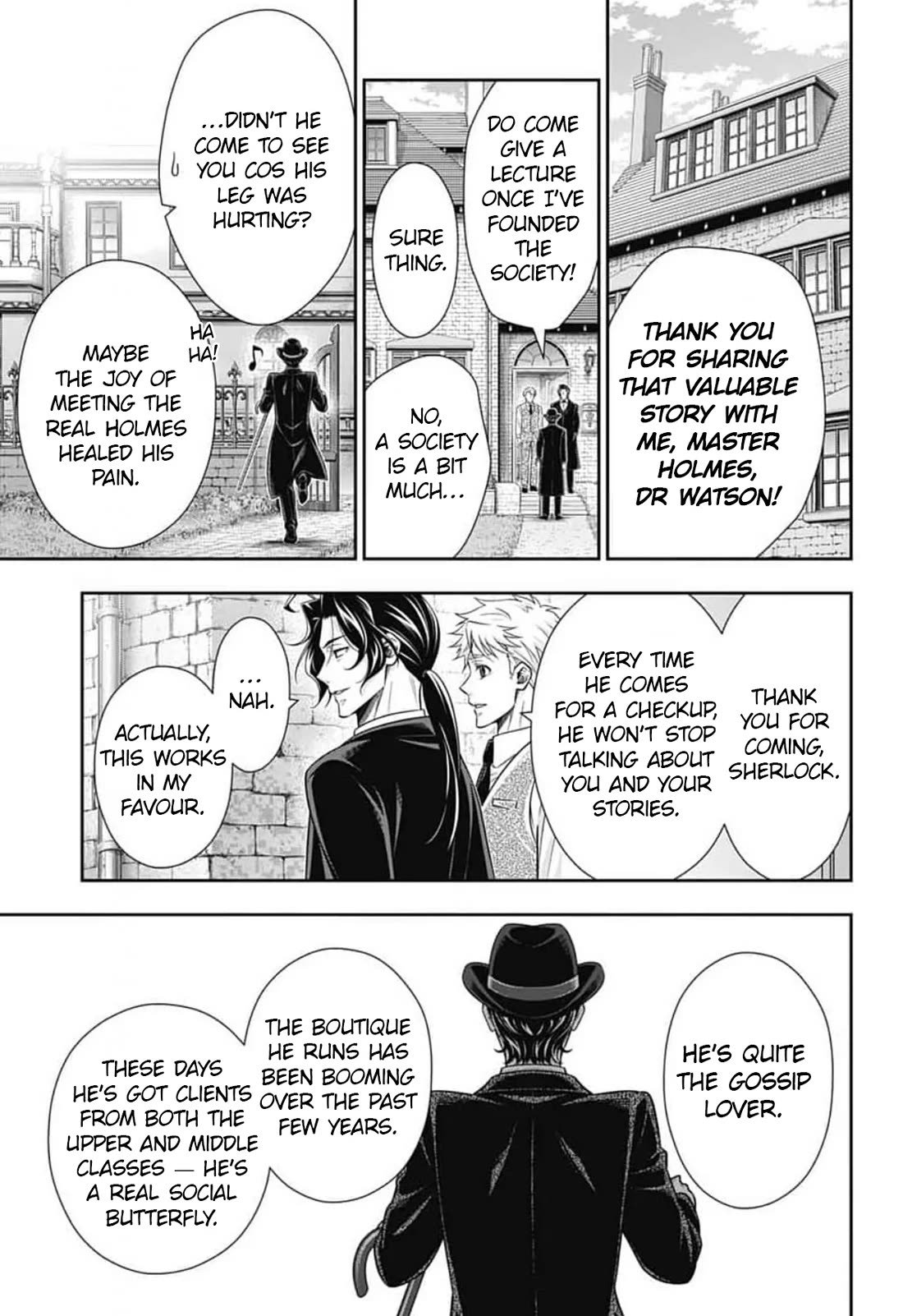 Yukoku no Moriarty Chapter 93 page 12 - Chapter 93: Lies and Lies