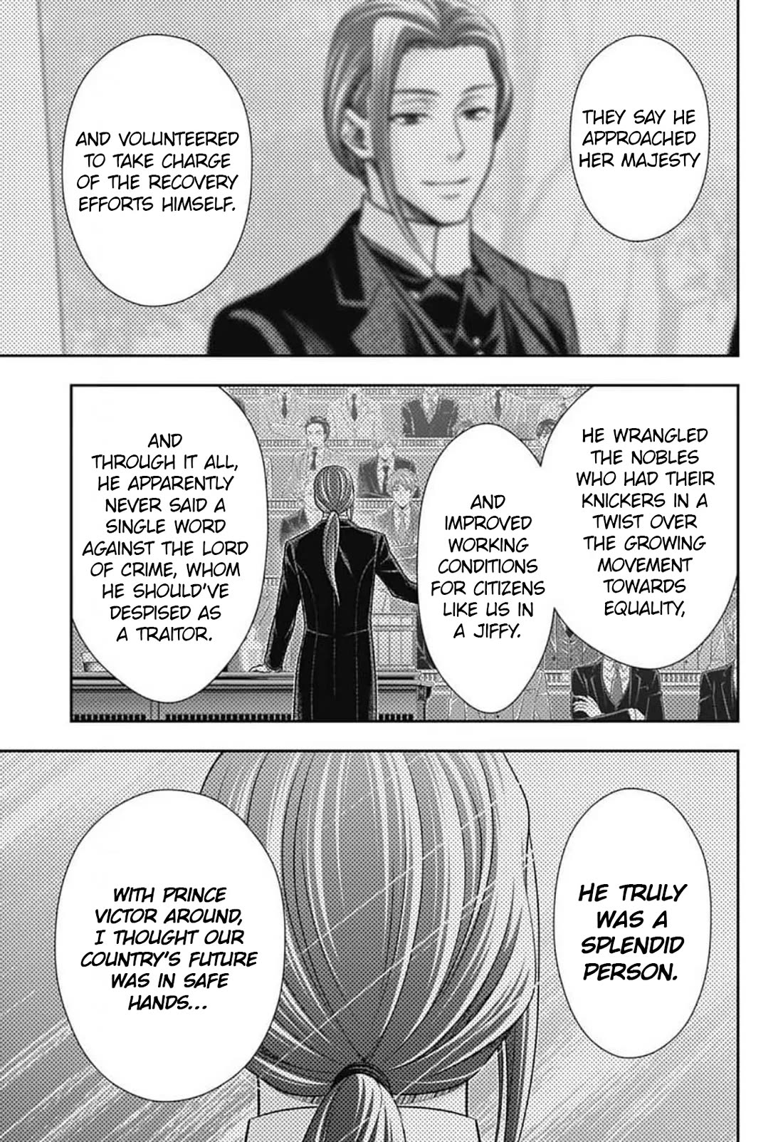 Yukoku no Moriarty Chapter 93 page 16 - Chapter 93: Lies and Lies