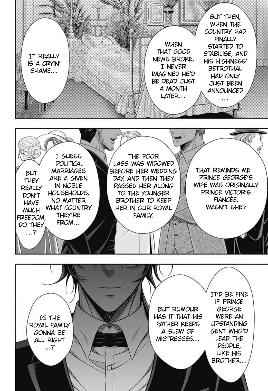 Yukoku no Moriarty Chapter 93 page 17 - Chapter 93: Lies and Lies