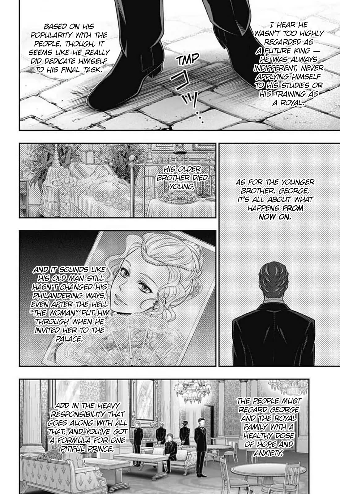 Yukoku no Moriarty Chapter 93 page 19 - Chapter 93: Lies and Lies
