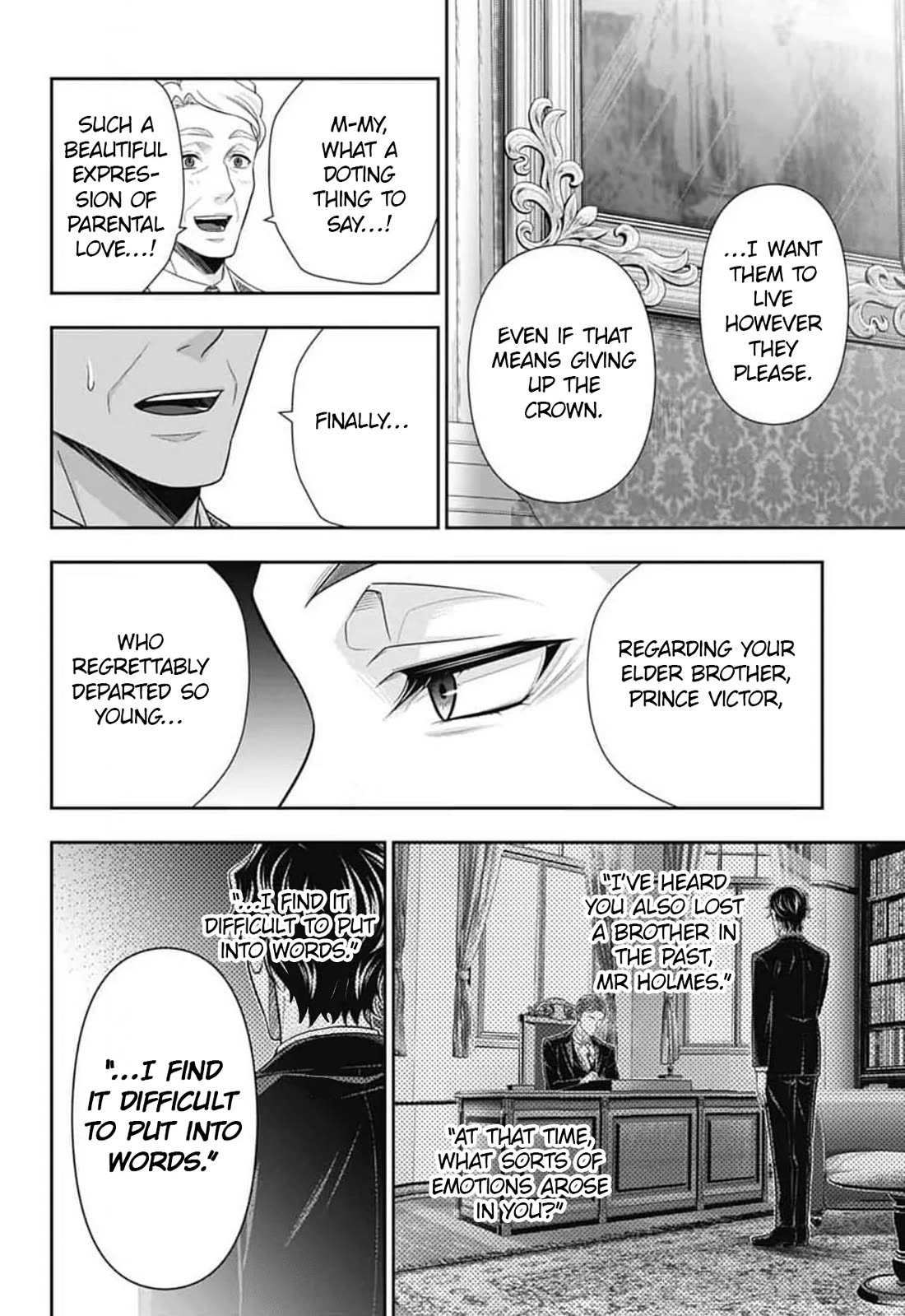 Yukoku no Moriarty Chapter 93 page 21 - Chapter 93: Lies and Lies